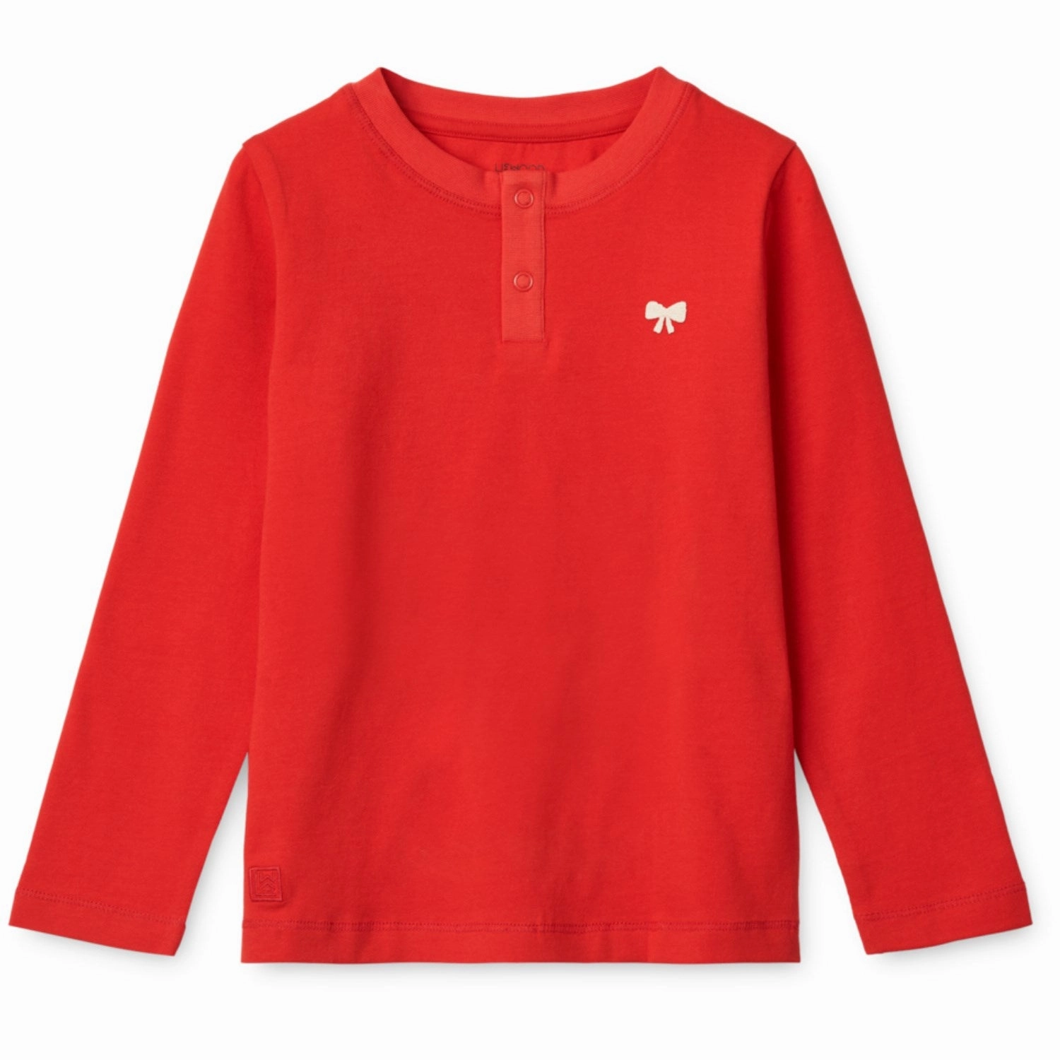 Breathable Knitwear LieWood Holiday Bow Sandy / Apple Red Wilhelm Printed Pyjamas Set