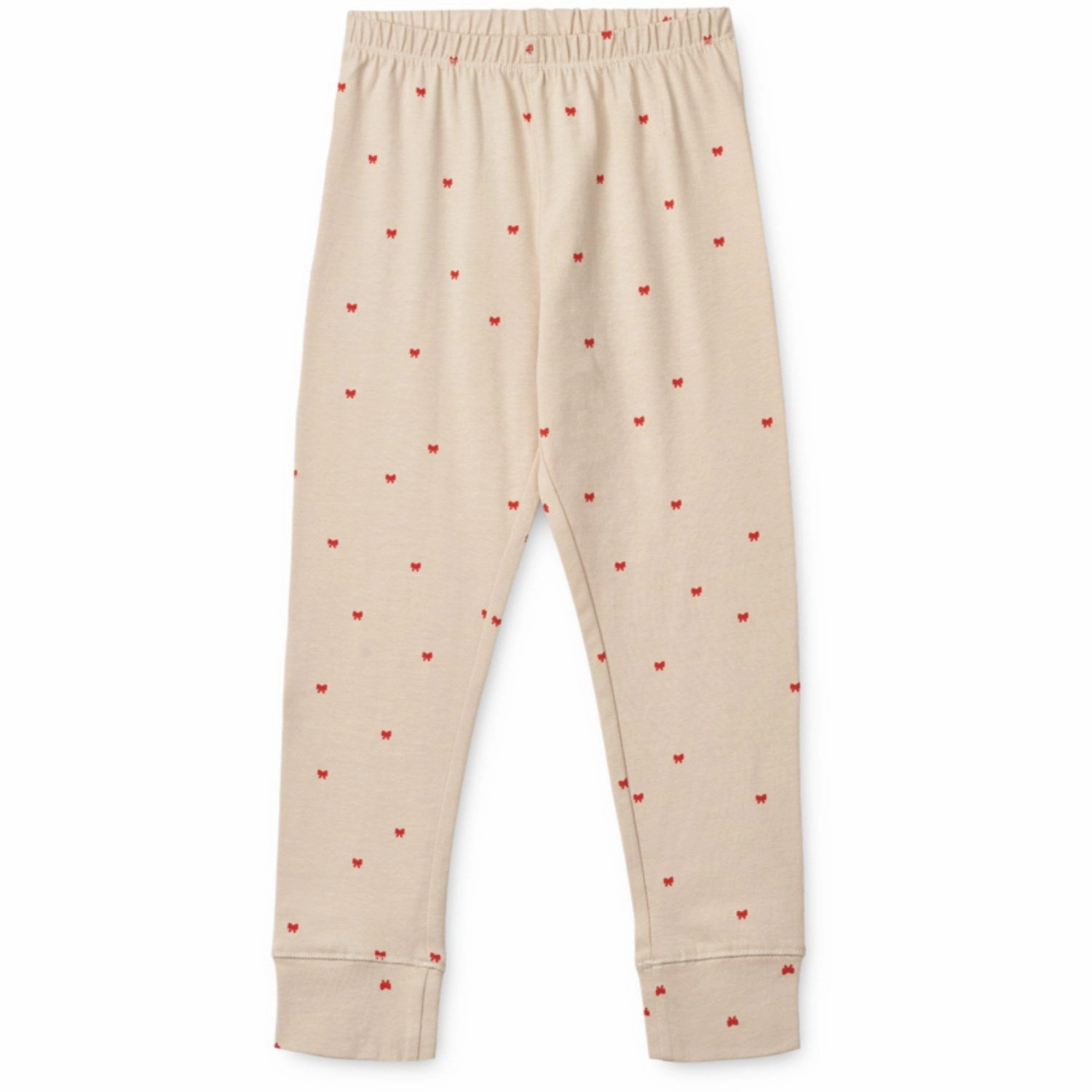 Easy Layers LieWood Holiday Bow Sandy / Apple Red Wilhelm Printed Pyjamas Set