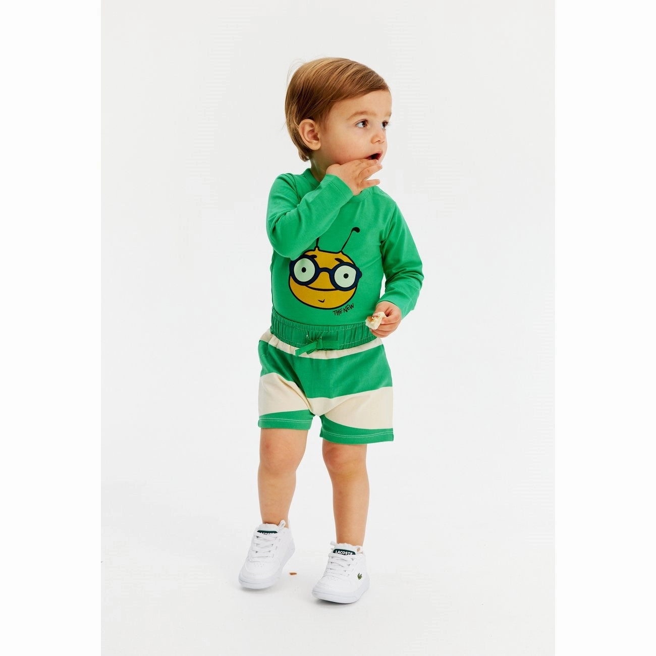THE NEW Siblings Bright Green Jae Mini Shorts water sports clothing