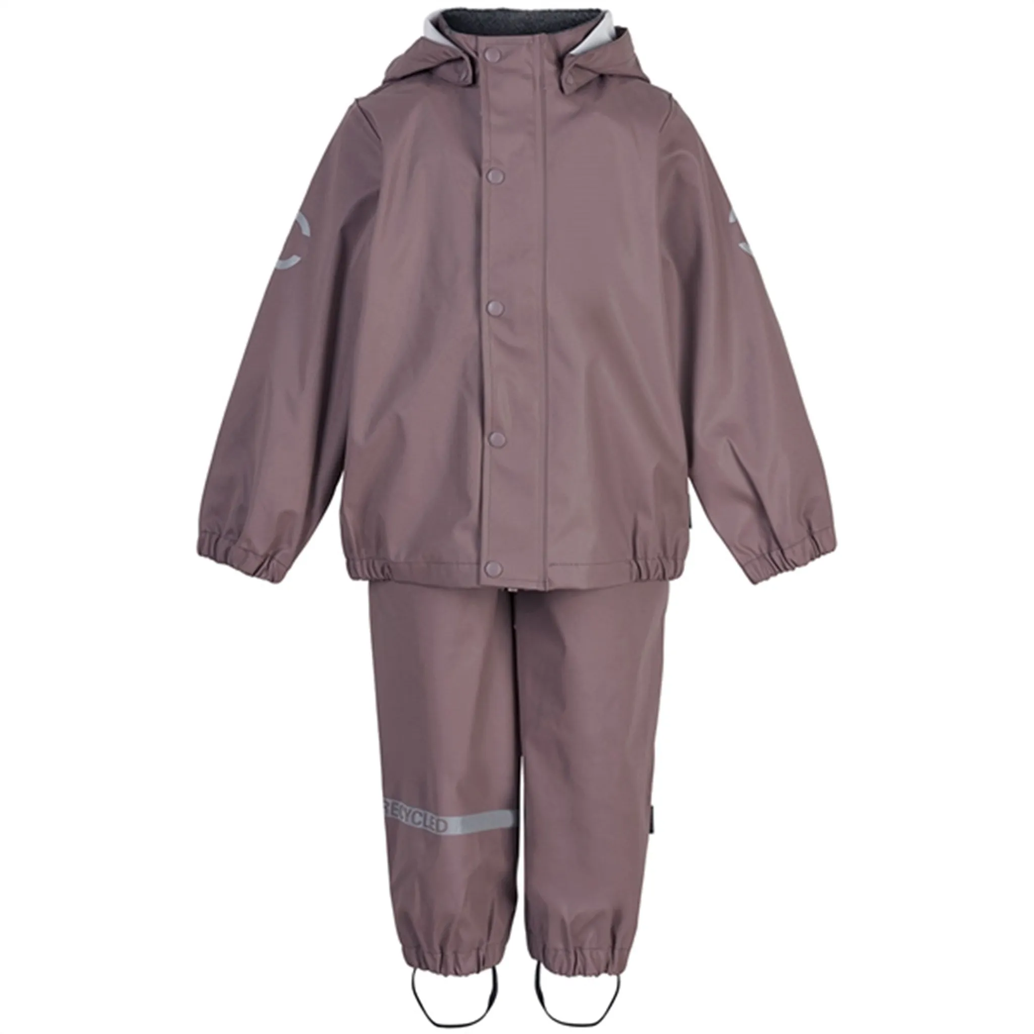 Mikk-Line Rainwear Jacket And Pants Twilight Mauve Windproof Coat daily protection