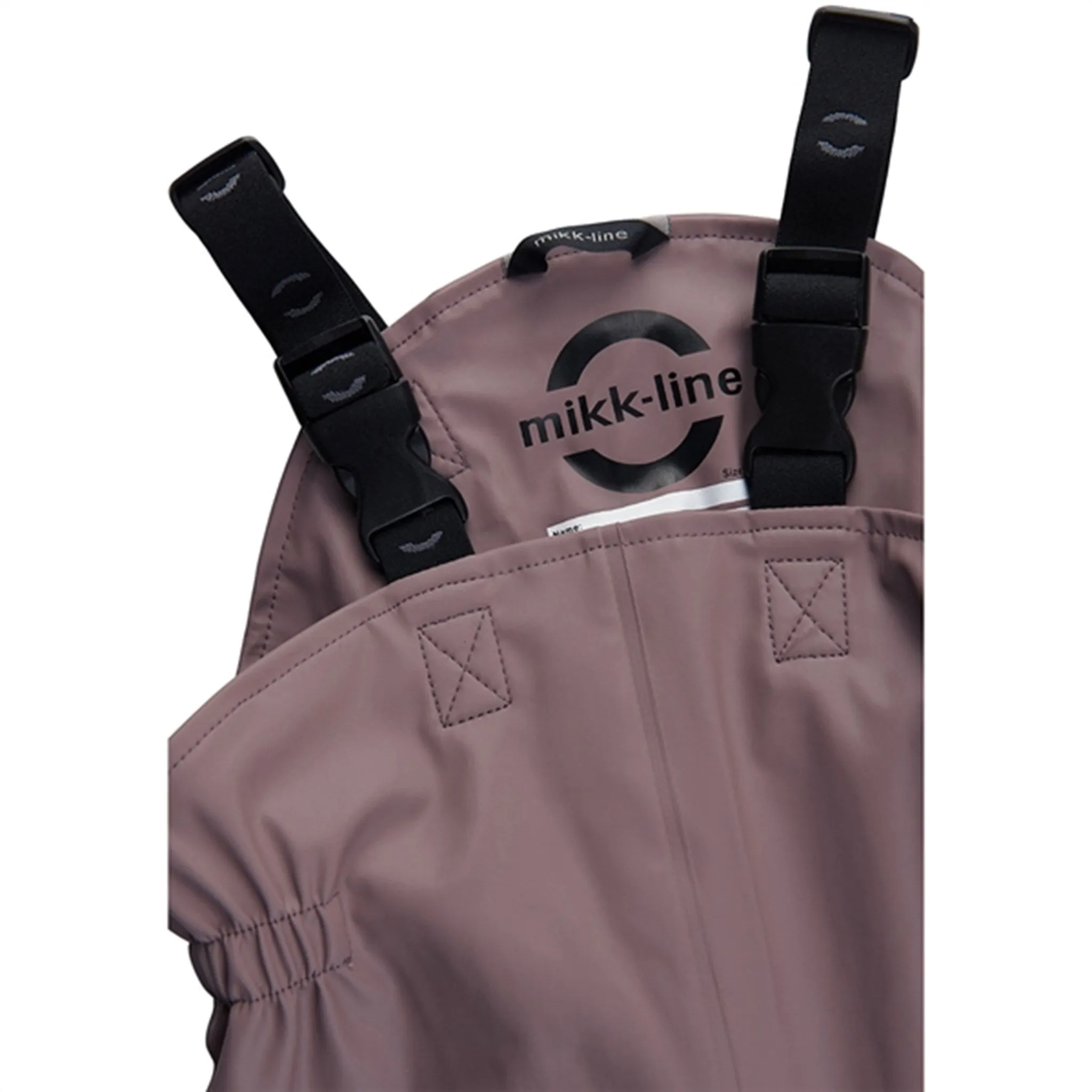 Storm Hiking Outfit Rainy Trek Mikk-Line Rainwear Jacket And Pants Twilight Mauve