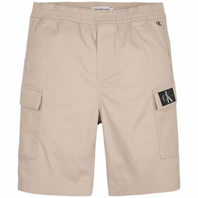 Hot Weather Calvin Klein Cargo Shorts Classic Beige