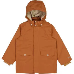 Wheat Jacket Addo Tech Amber Brown Water Resistant Material Primaloft Insulation