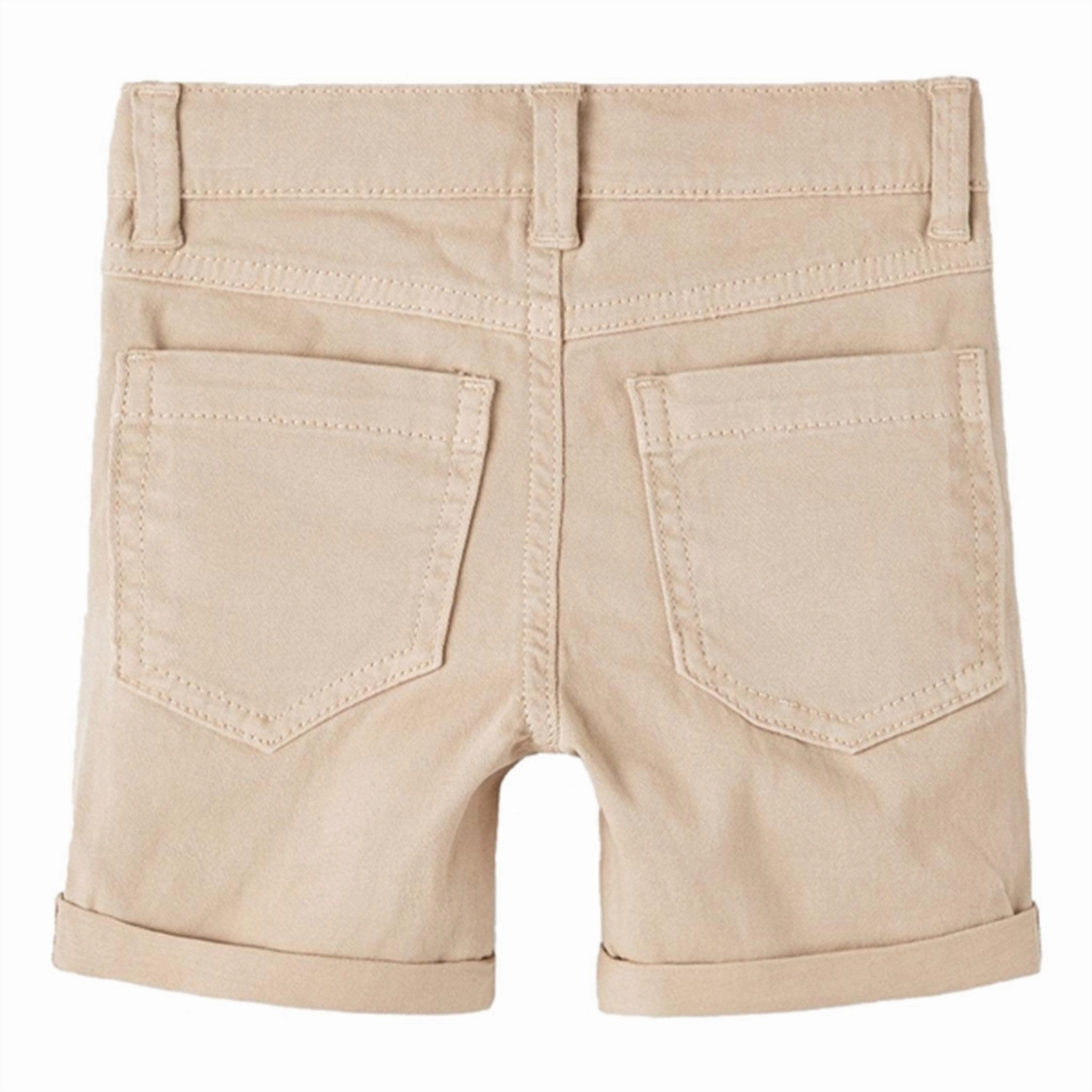Name it Incense Sofus Twill Shorts Playful Prints Wrinkle Resistant Material