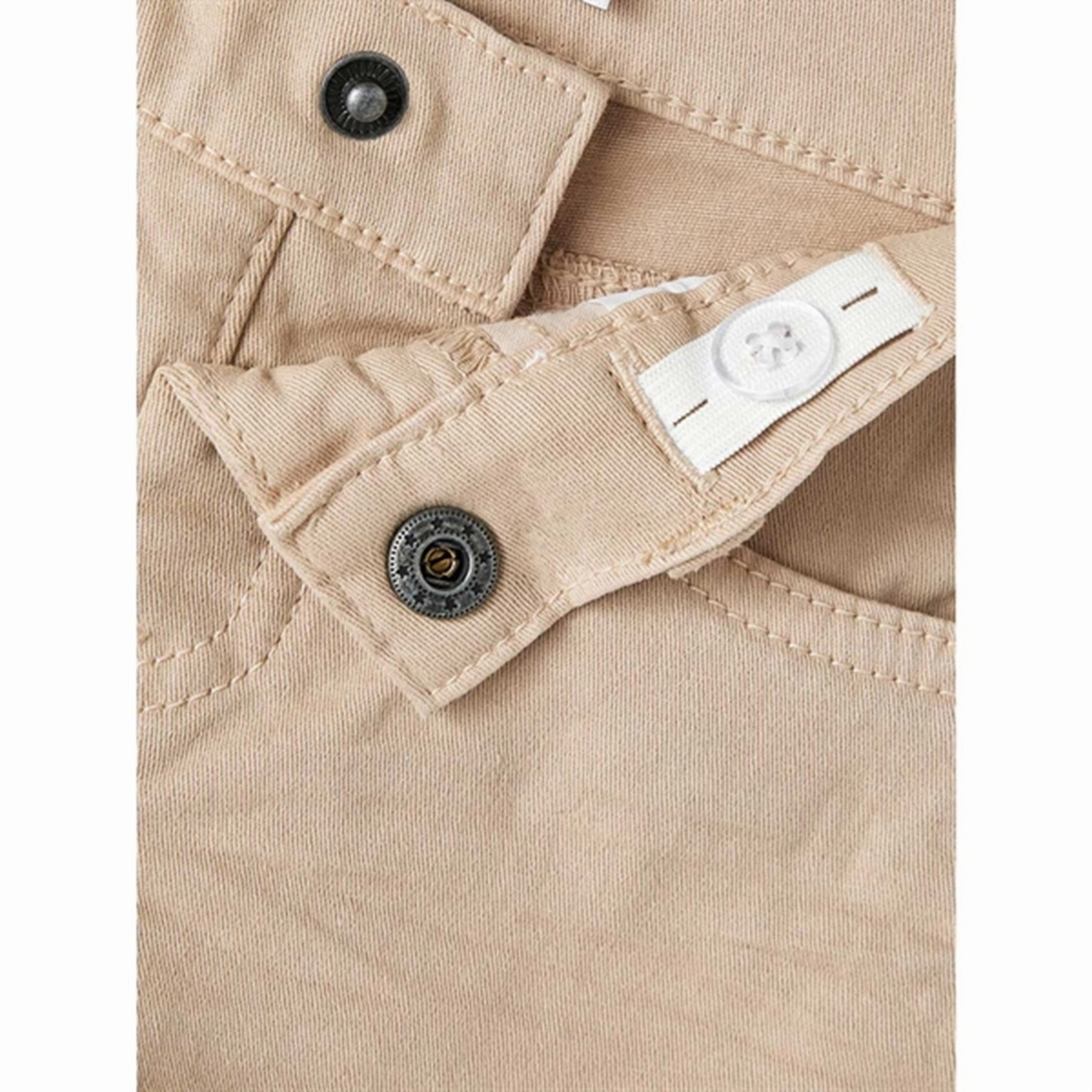 meditation wear Layered Hem Detail Name it Incense Sofus Twill Shorts