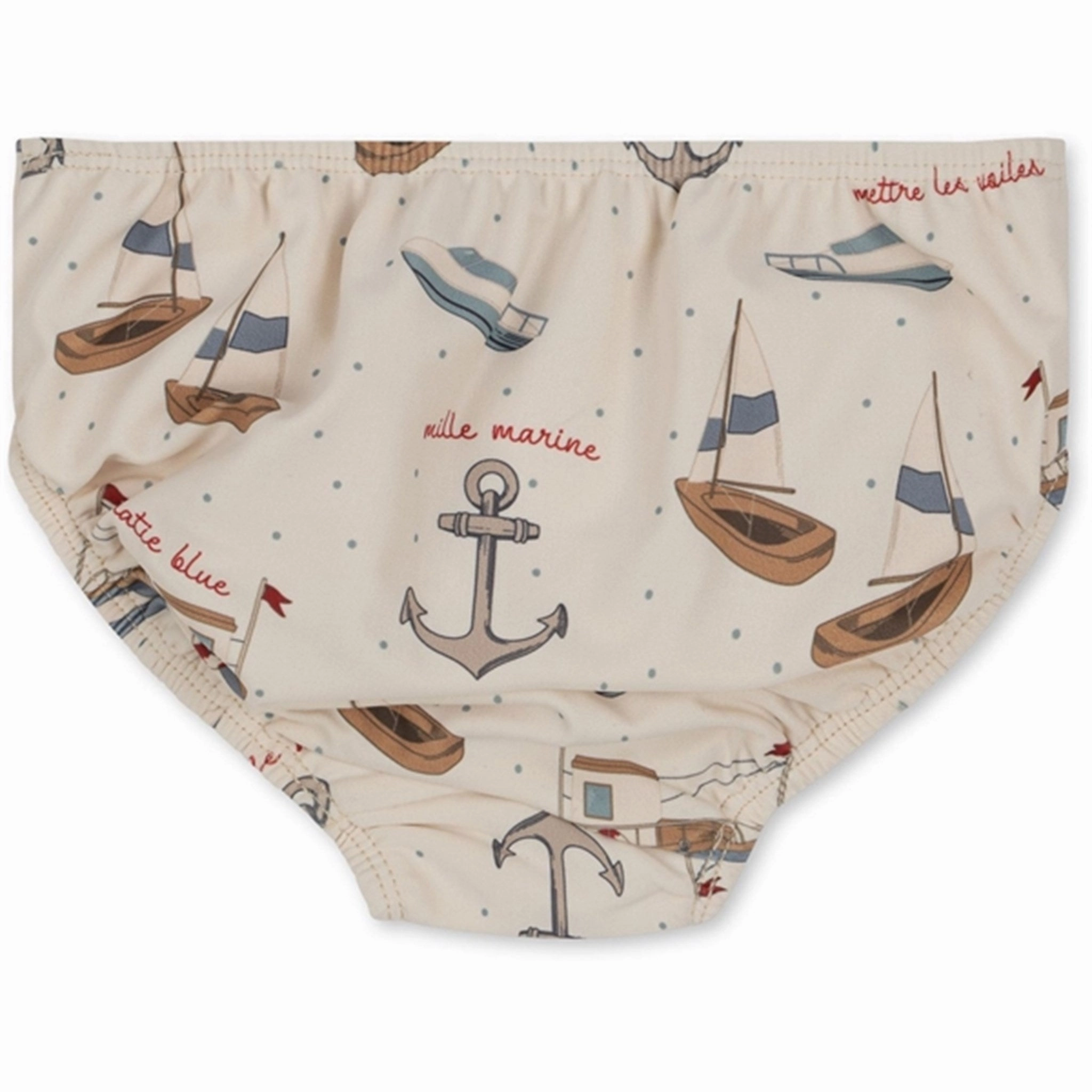 Konges Sl?jd Aster Baby Swim Pants Sail Away Oceanic Theme