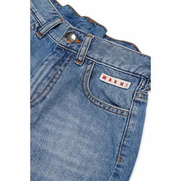 Marni Denim Shorts Tear Resistant Fabric