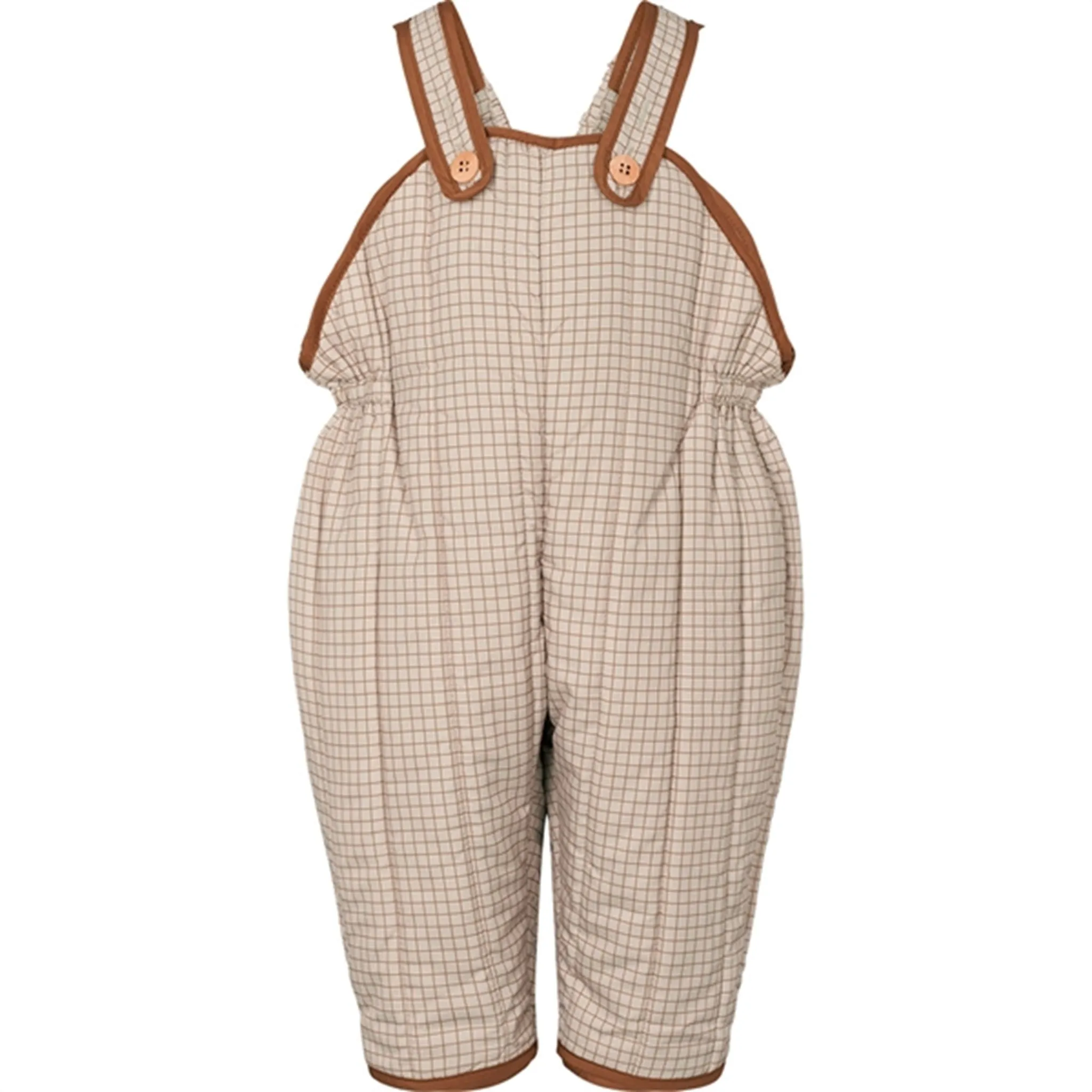 MarMar Hazel Check Olvig Quilt Thermo Pants Versatile everyday shirt