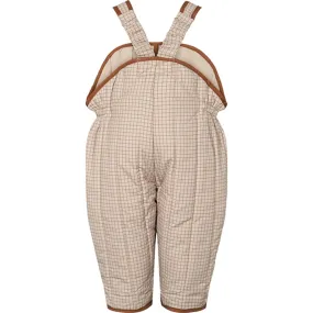 MarMar Hazel Check Olvig Quilt Thermo Pants Button-front