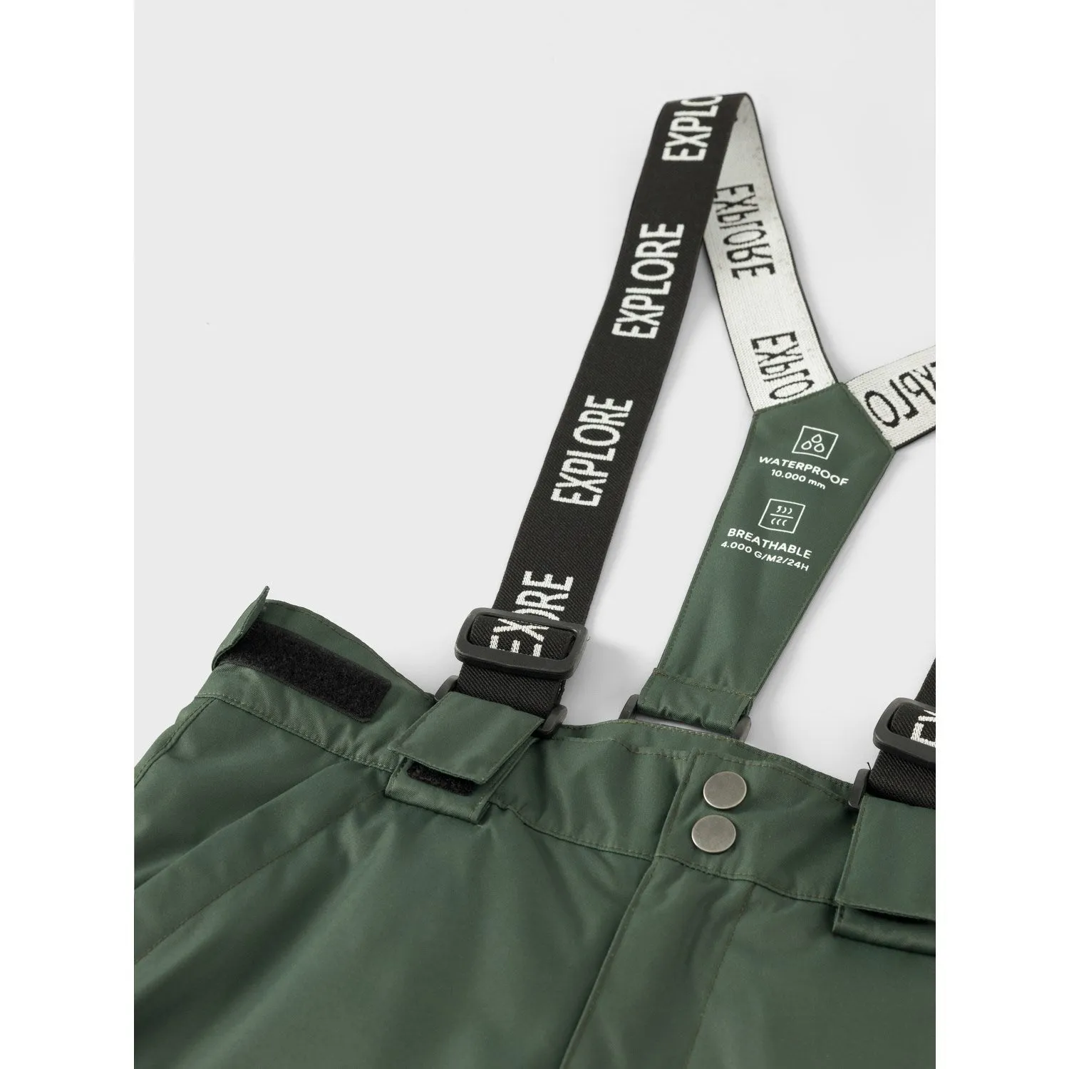 Pull-on style Comfort Layer Name It Climbing Ivy Slope10 Ski Pants Fo