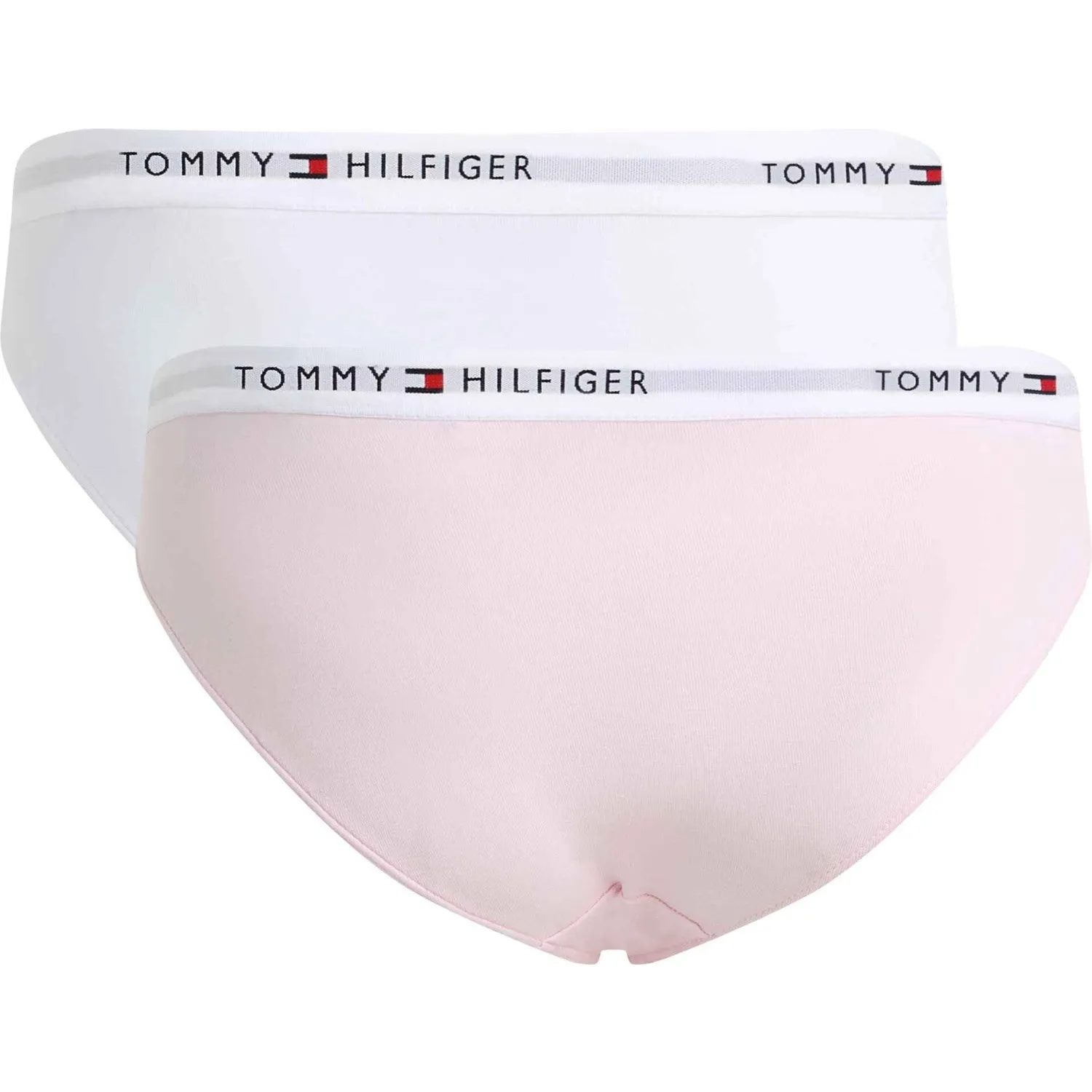 Tommy Hilfiger Light Pink/White 2 Pk Bikini Budget Friendly breath easy