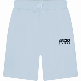 Kenzo Bermuda Shorts Pale Blue Odor Resistant Coating