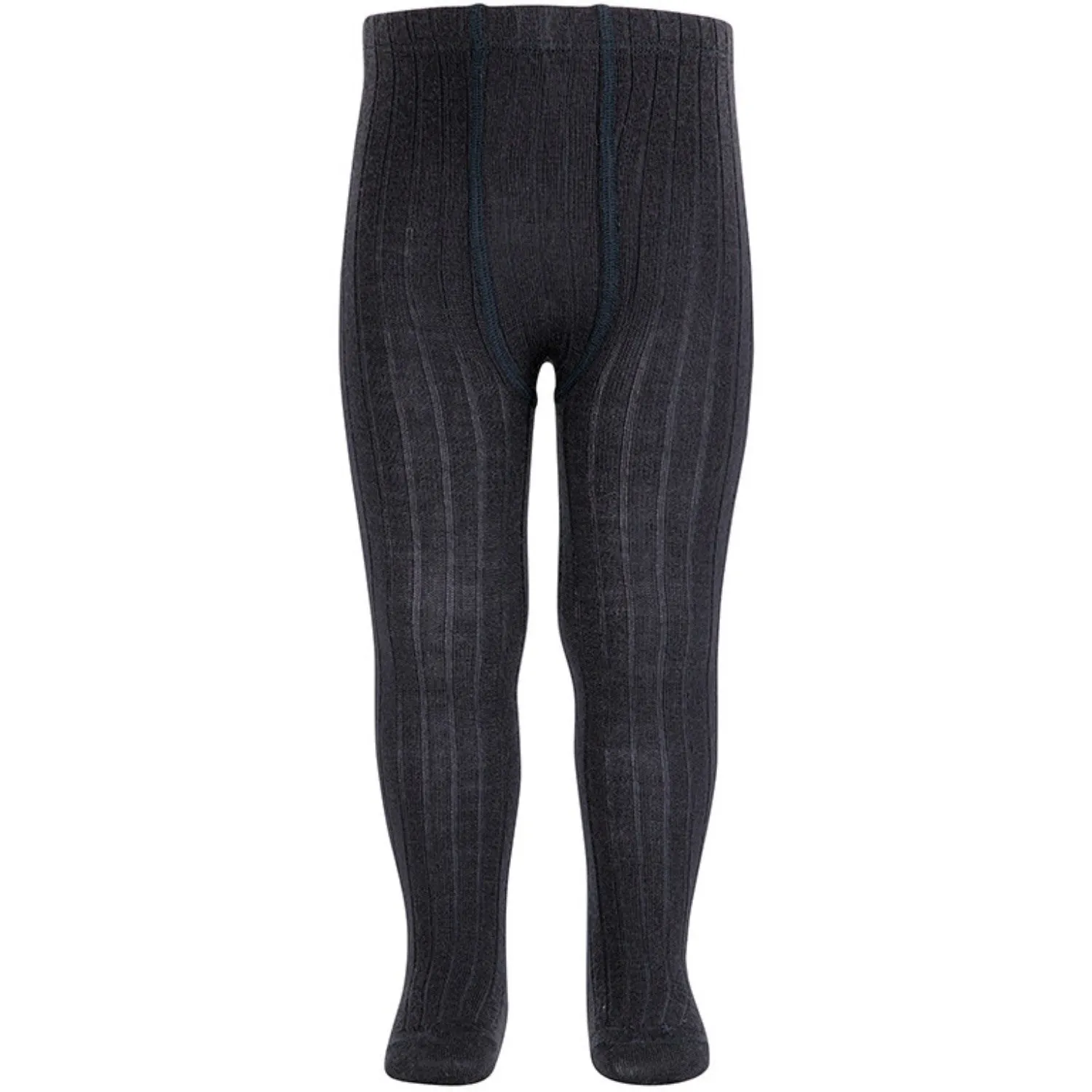 Flexible Printed-pattern C??ndor Navy Extrafine Merino Wool Rib Socks