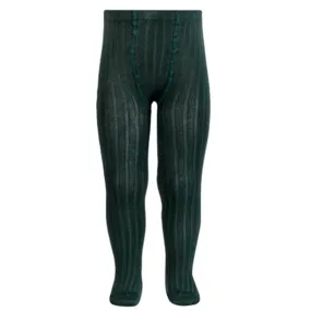Wide-leg-look-characteristic Hip-hop C??ndor Tights Rib Pine