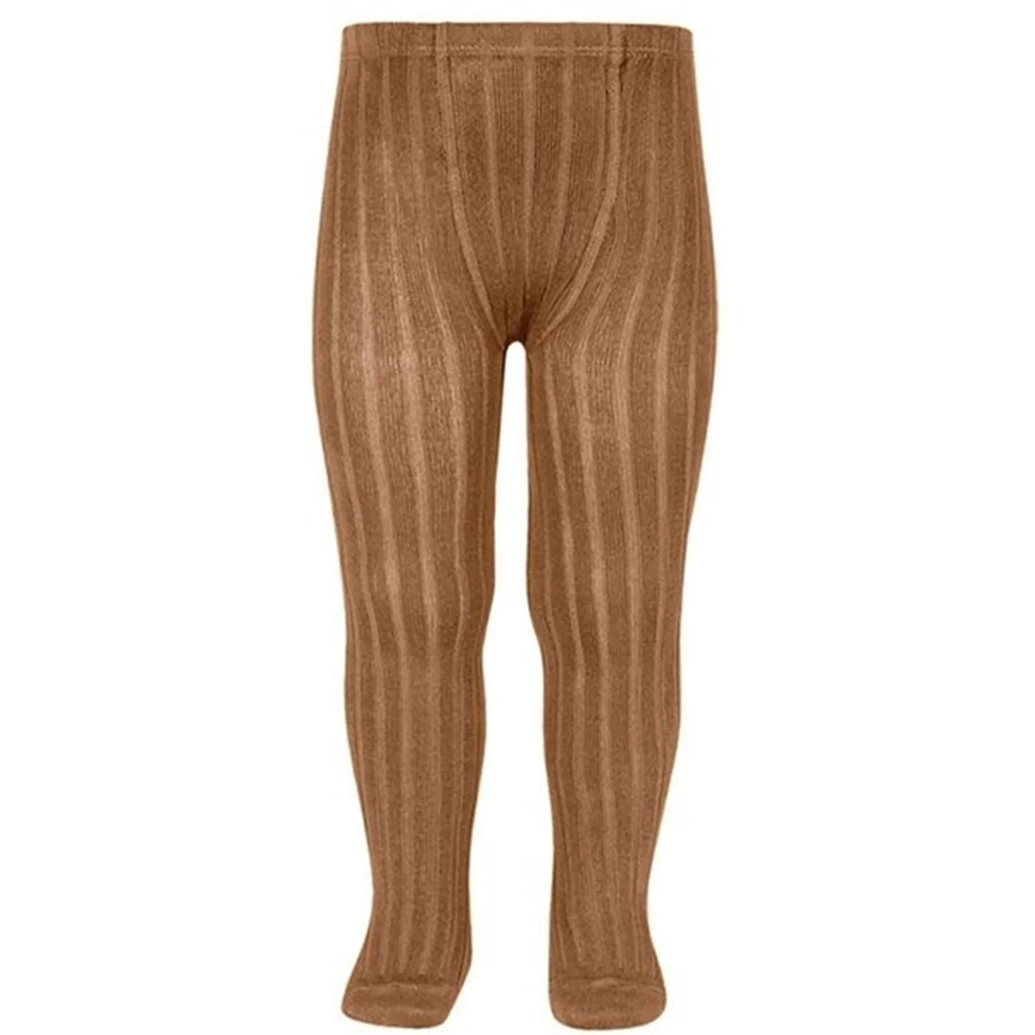 C??ndor Tights Rib Toffee Low-waisted