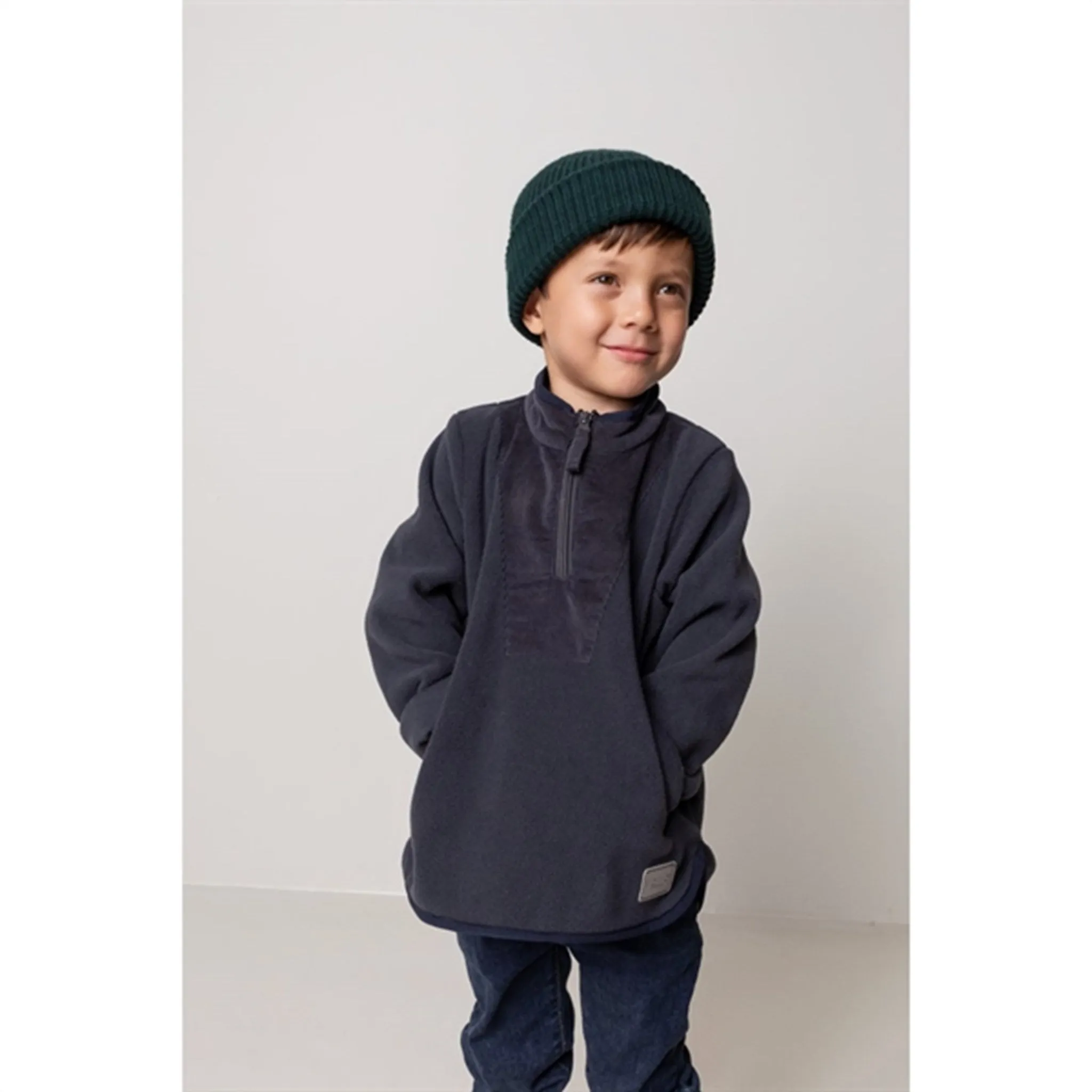 MarMar Jeko Fleece Jacket Darkest Blue Snow Proof