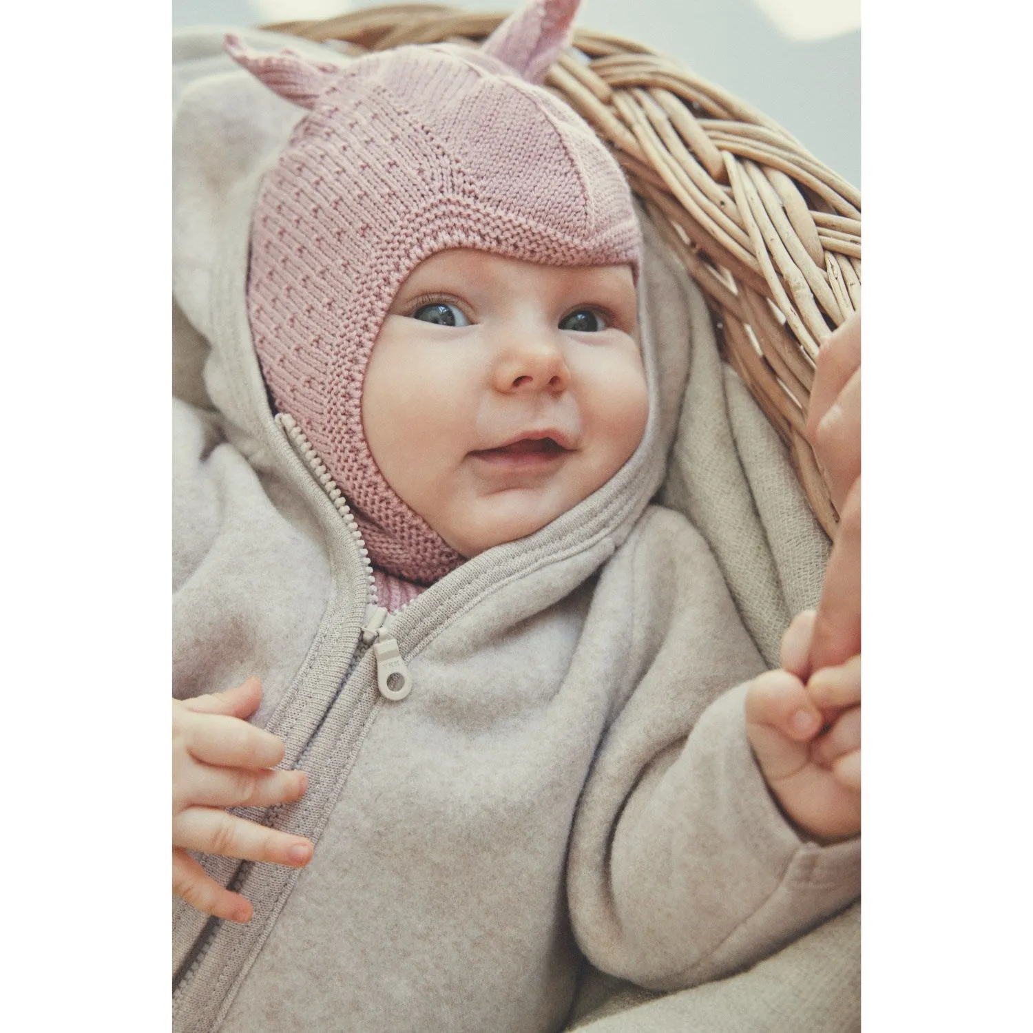 Notebook Breathable Lining Huttelihut Camel Melange Jacket Ears Cotton Fleece