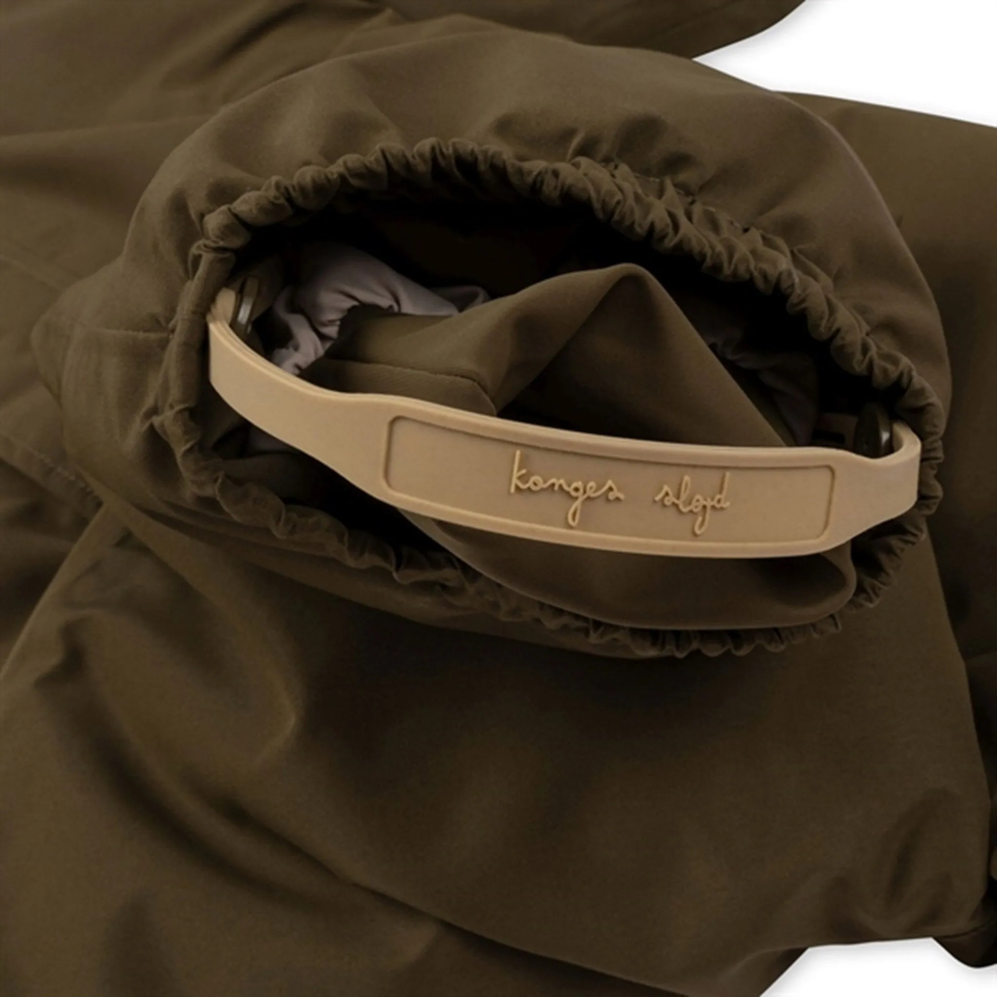 Konges Sl?jd Dark Olive Nohr Solid Snow Suit Barrel-Cuff Workwear