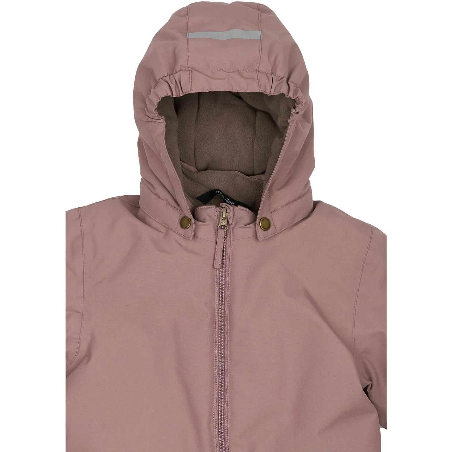 Ombre-Effect Mikk-Line Twilight Mauve Snow Suit Solid