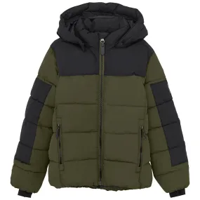 Lightweight-Comfort Bold patterned blouse Color Kids Grape Leaf Jacket