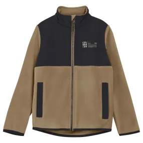 Color Kids Lead Grey Fleece Jacket Light Coverage