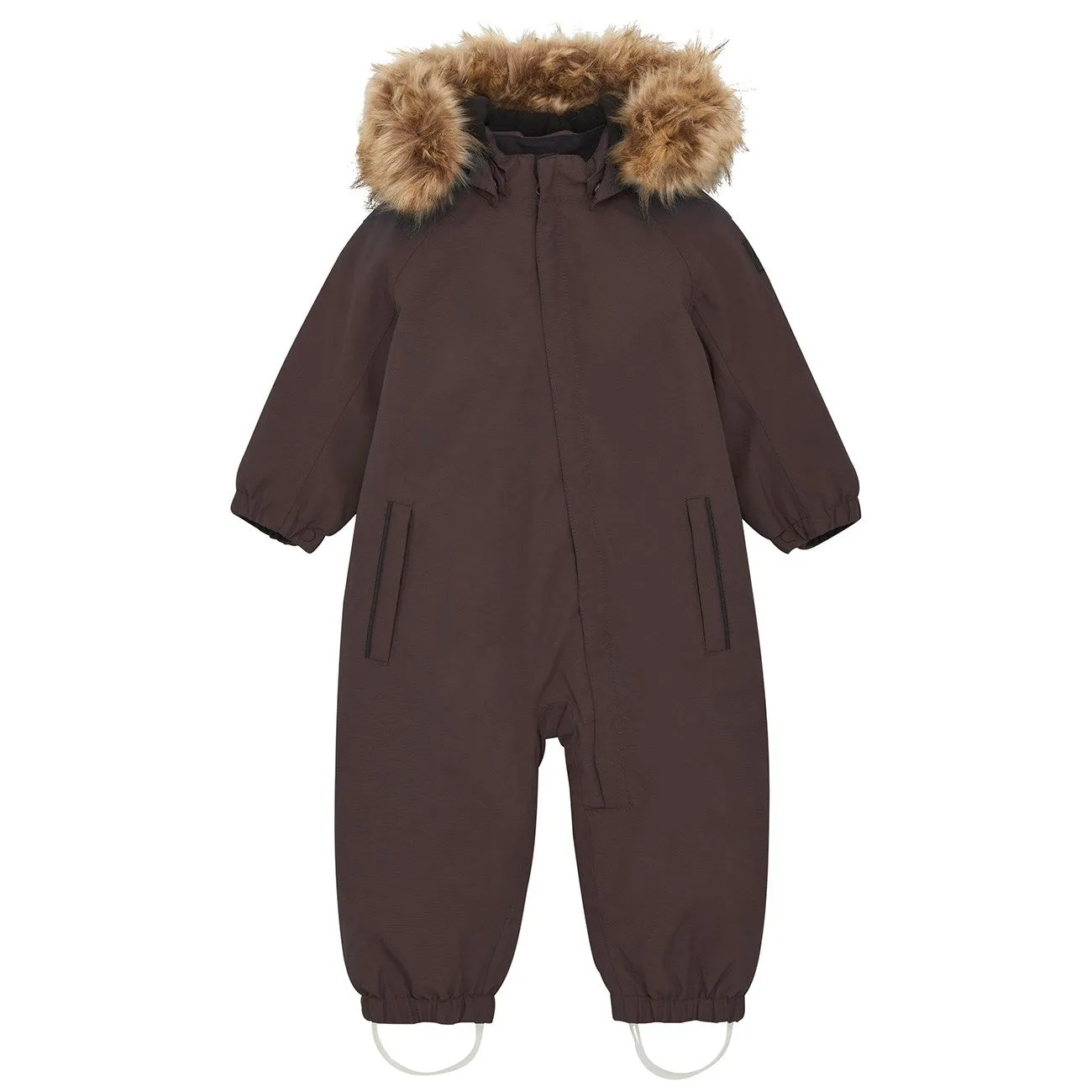 Color Kids Raisin Snowsuit w. Fake Fur Evening-Wear Colorful office attire