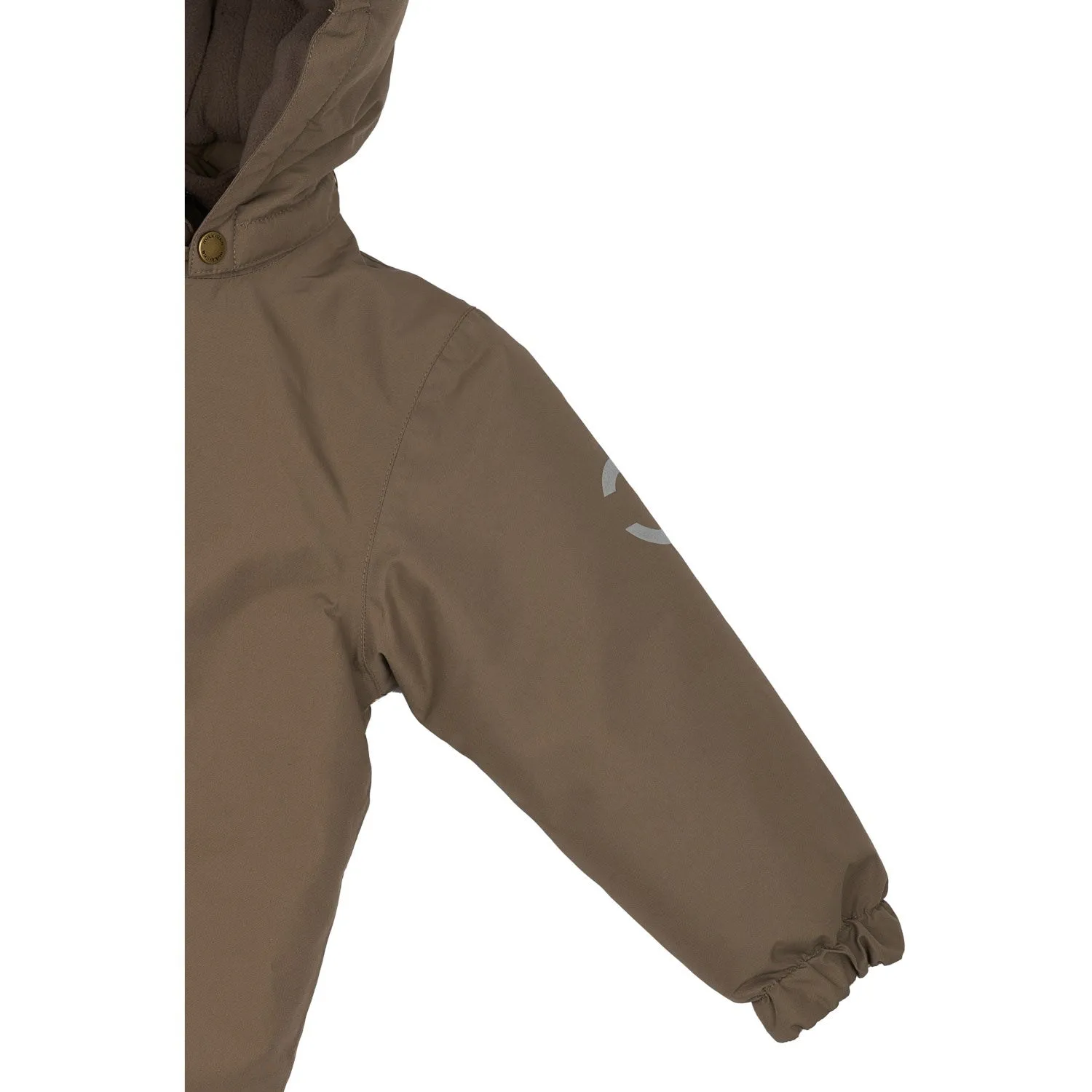 Mikk-Line Chocolate Chip Snow Suit Solid Classic-style