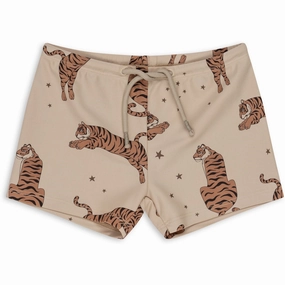 Poolside Comfort Konges Sl?jd Aster Swim Trunks Tiger