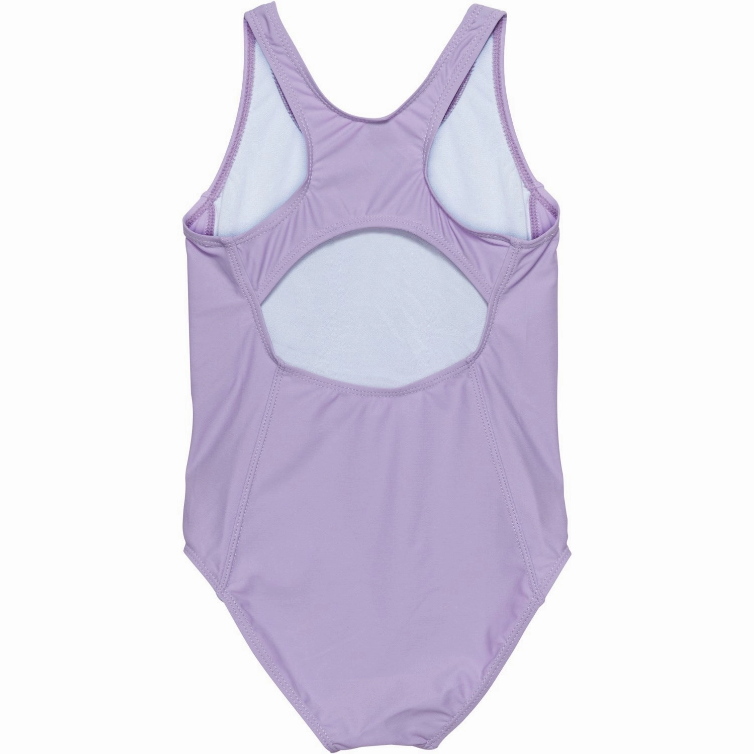 Color Kids Lavender Mist Swimsuit - Solid High Neck Cut