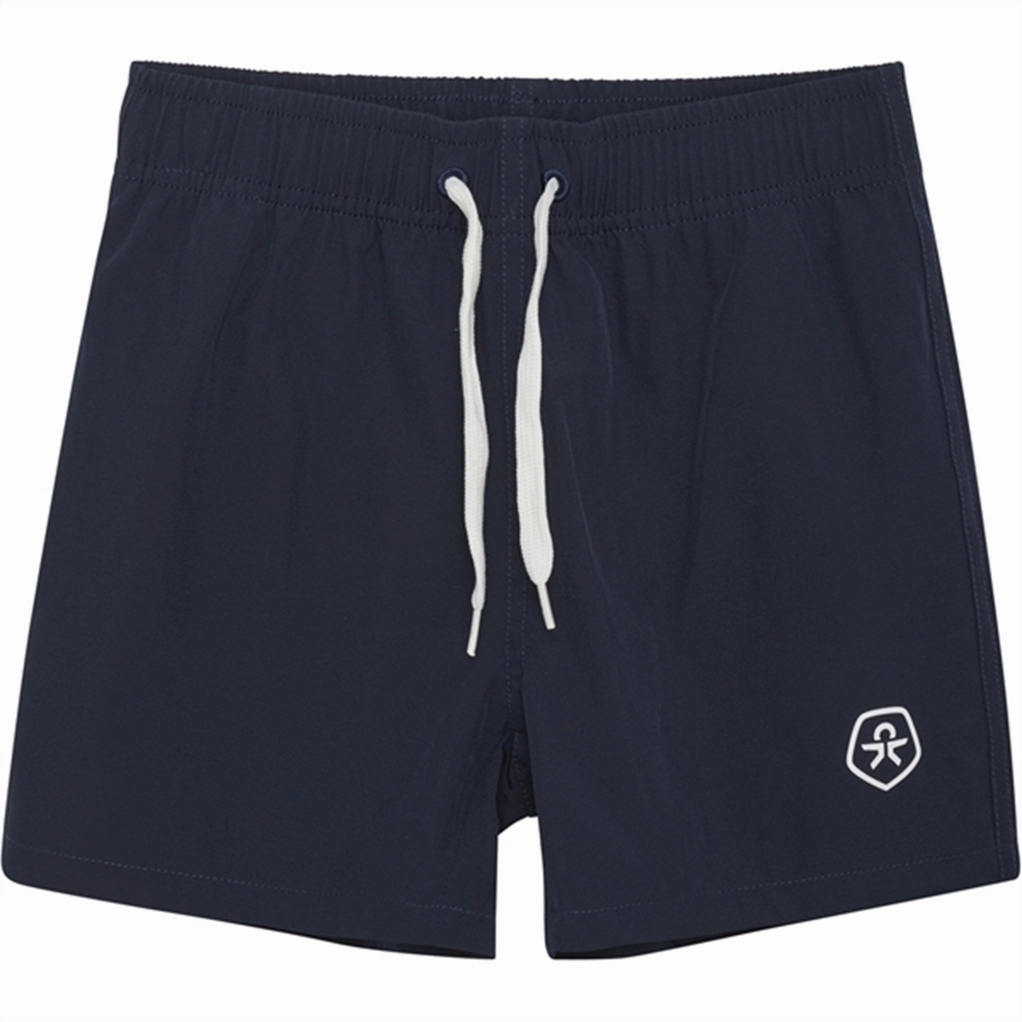 Ocean Holiday Relaxation time Color Kids Swim Shorts Solid Dress Blues