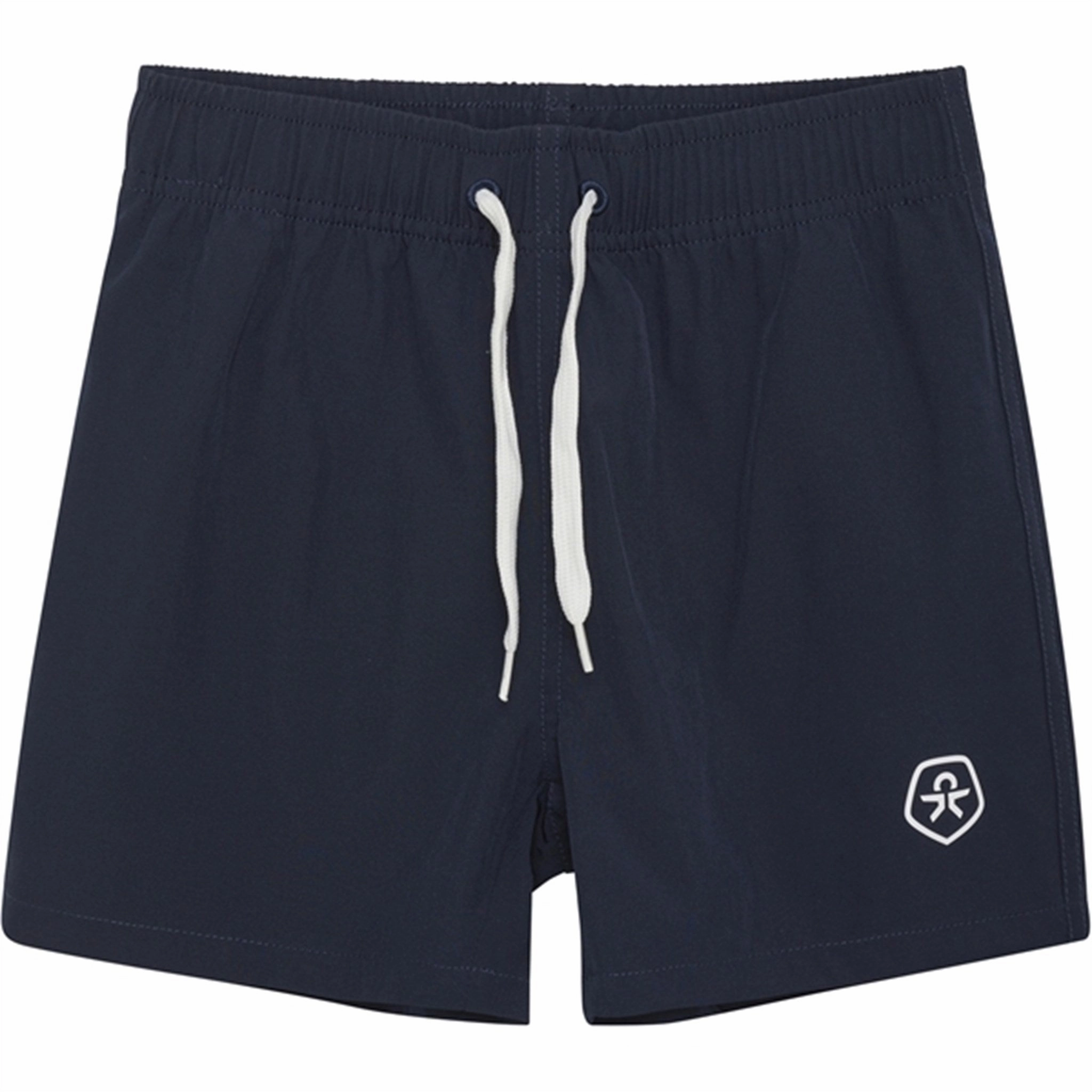 Color Kids Swim Shorts Solid Dress Blues Color-Blocking Poolside Leisure