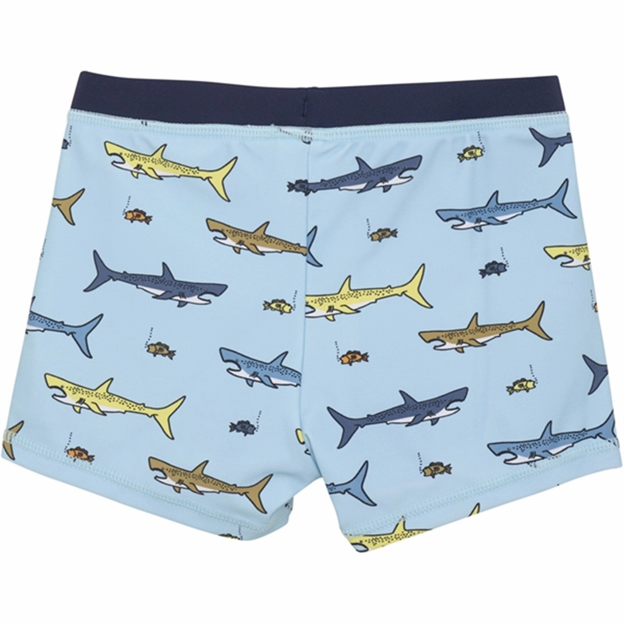 Color Kids Swim Trunks AOP Cerulean Abstract-Art Body Positive