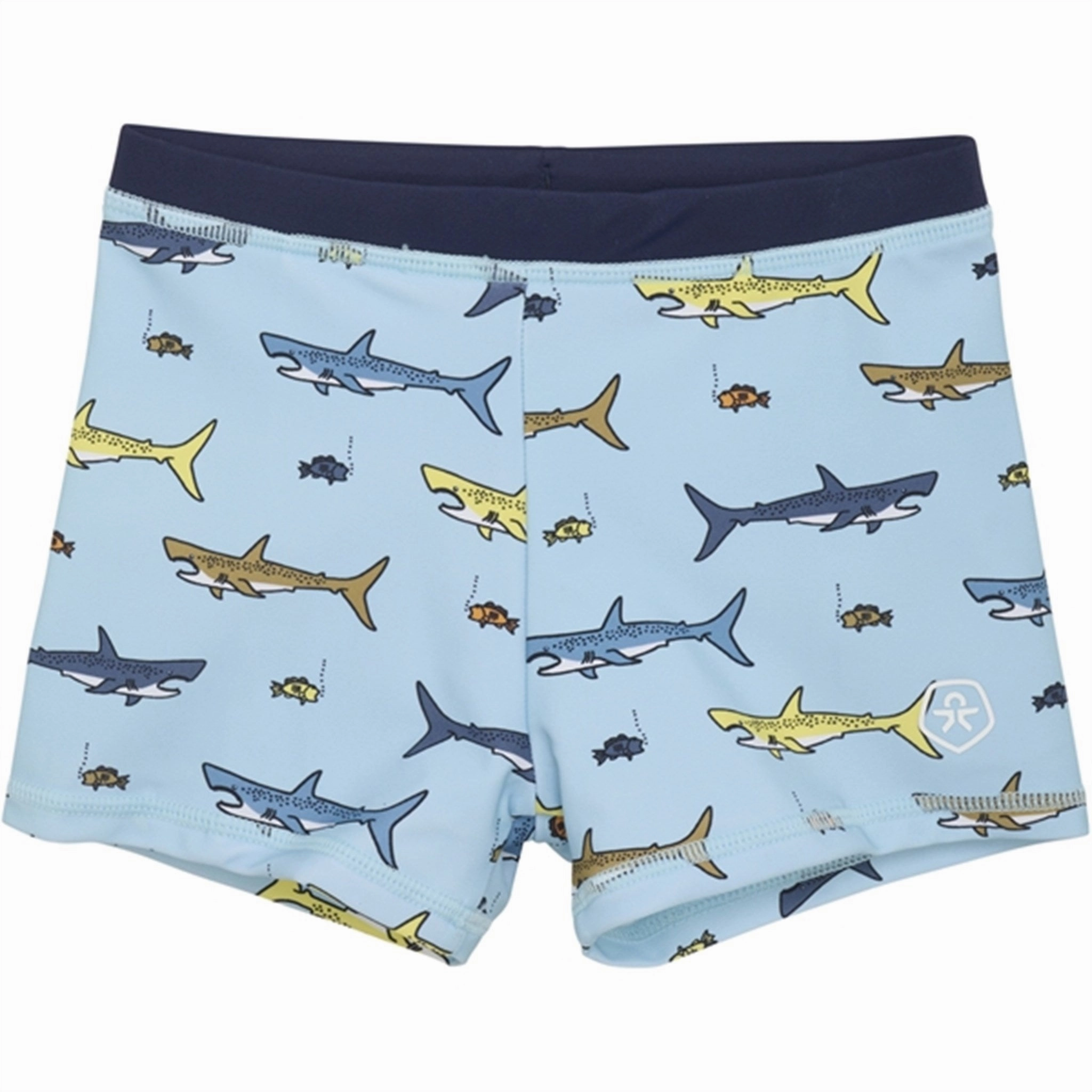 Color Kids Swim Trunks AOP Cerulean Tropical Vacation