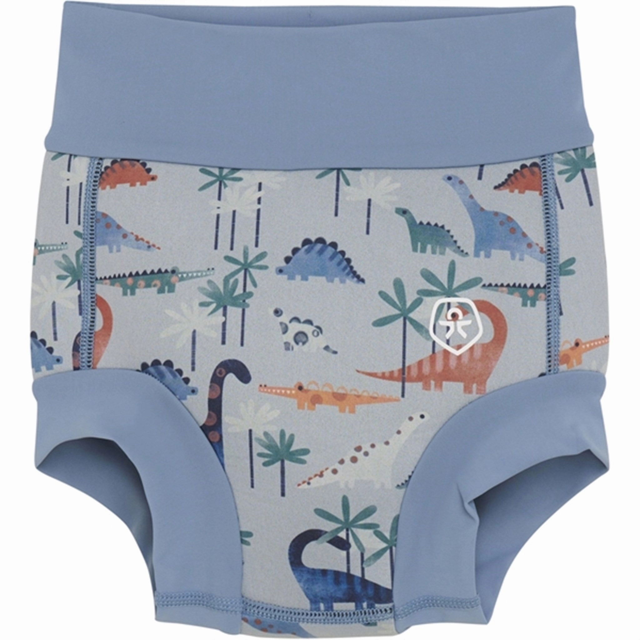 Color Kids Swim Trunks AOP Coronet Blue Ocean Breeze Water Gear