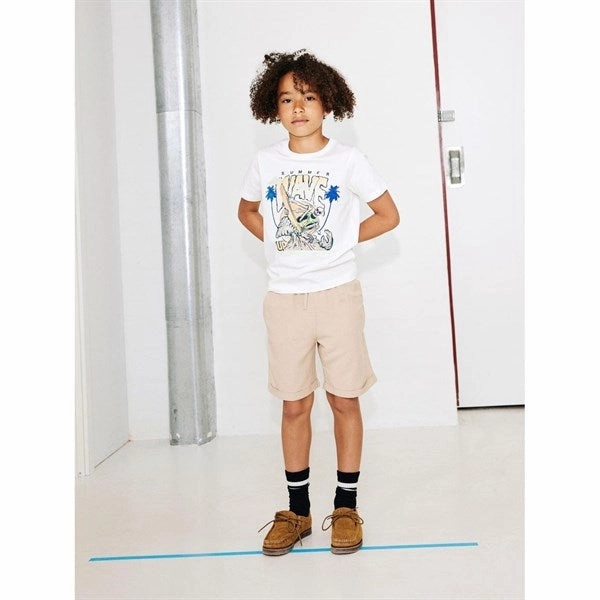 Name it Humus Faher Shorts Noos Flexible Side Panels Eco Friendly Dye