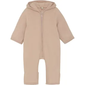 Warm-weather casual wear Everyday-Comfort Huttelihut Mahogany Rose Pram Suit Ears Cot. Fleece