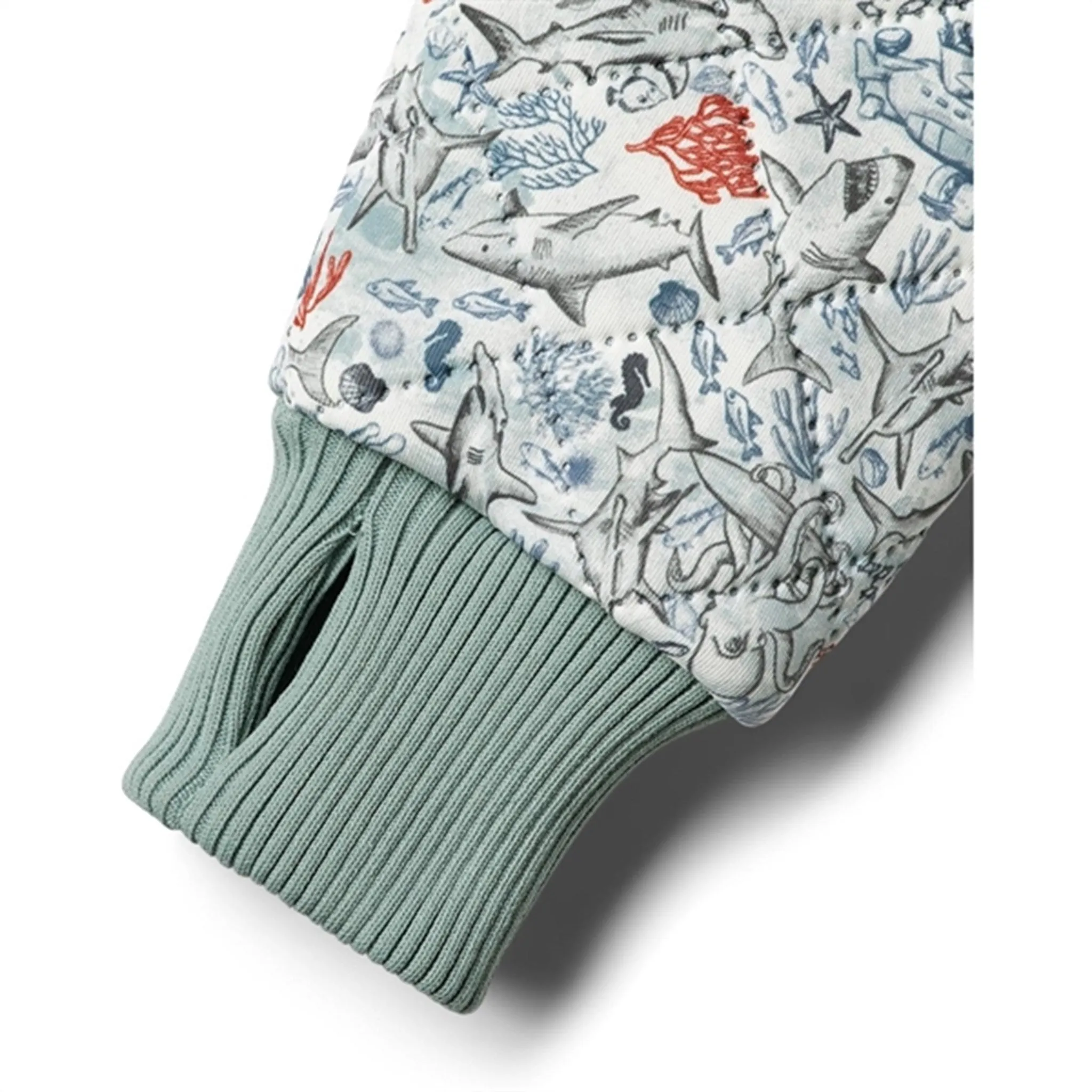 Wheat Thermo Under Water Jacket Loui Stain-Guard-Finish