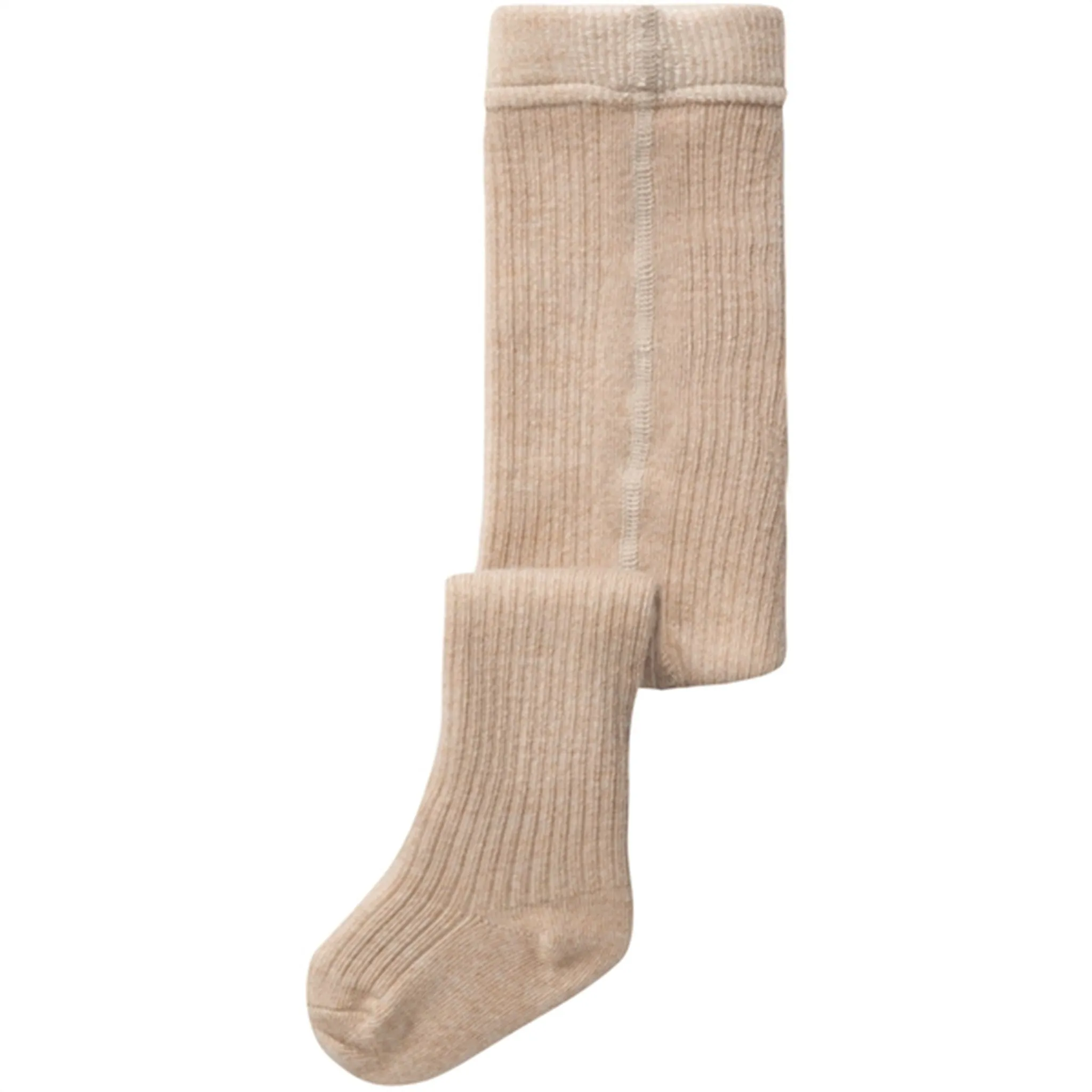 Lil'Atelier Wood Ash Rakel Wool Tights elastic waistband Adjustable-design-attribute