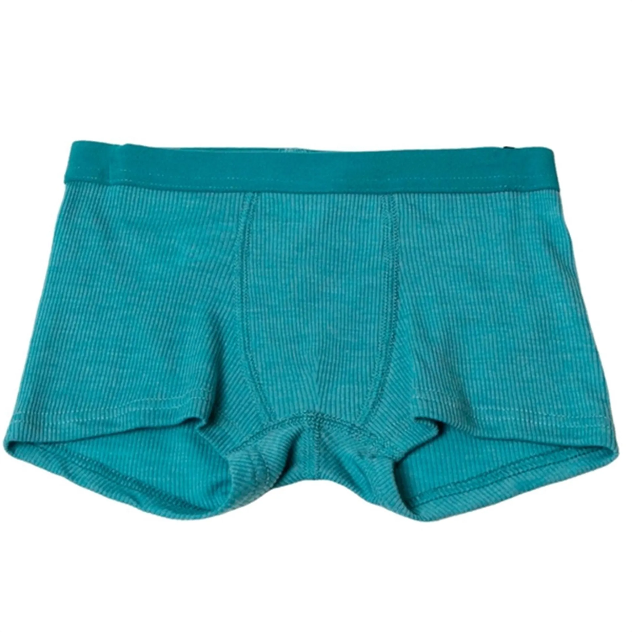 Joha Wool/Silk Blue Boxershorts Wrinkle Resistant Sporty Casual