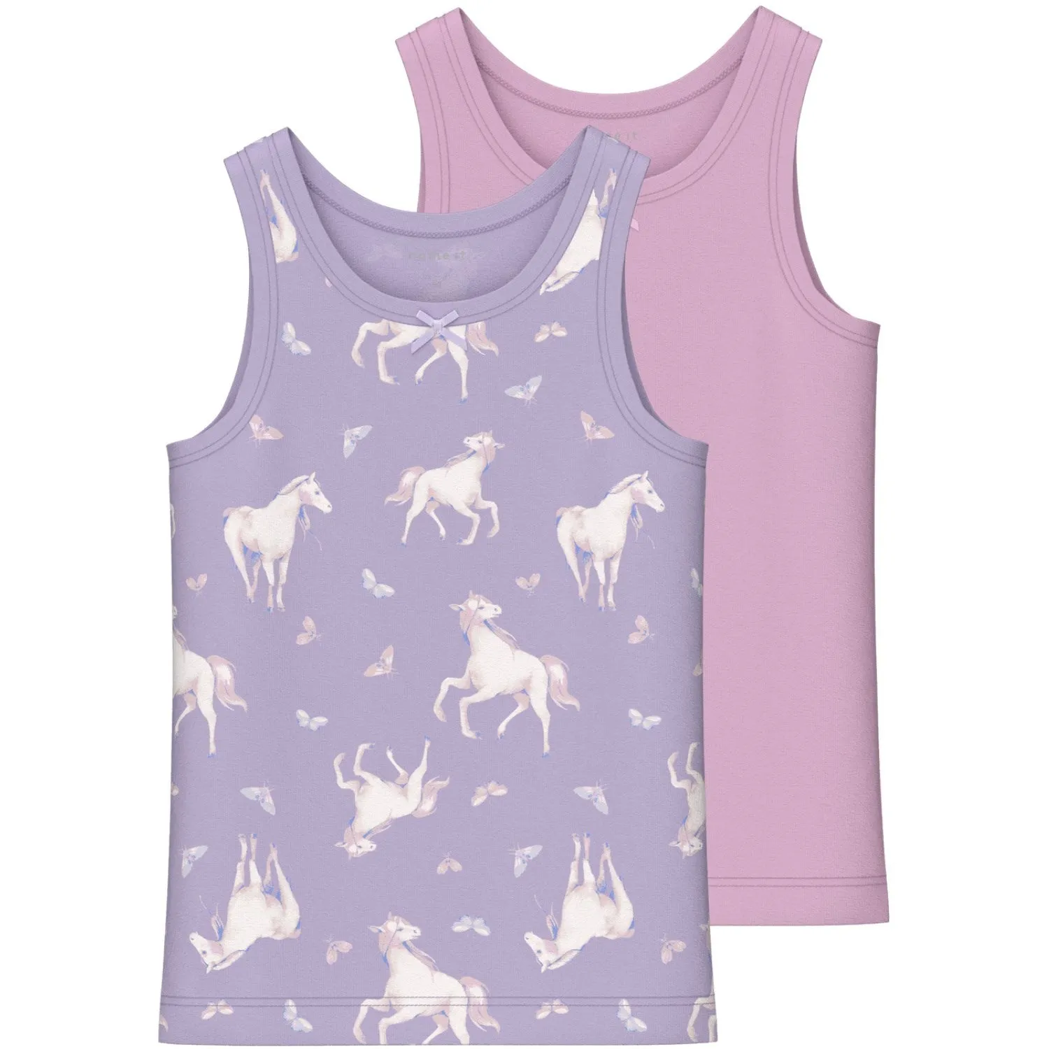 Name It Pastel Lilac Tank Top 2-pack Pastel Lilac Horse Noos multi - color sharpness