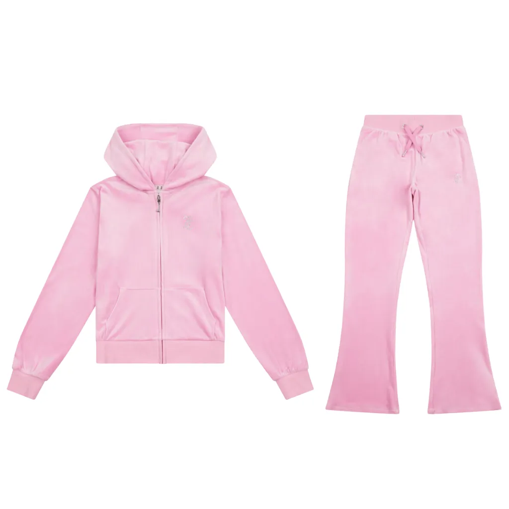 Juicy Couture Diam FZ BC Tracksuit Junior QuickRelease Fastening Windproof Layer