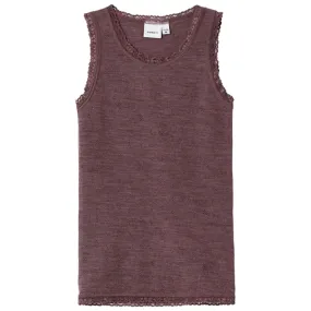 stain resistant coating Name it Peppercorn Wang Wool Needle Tank Top AOP