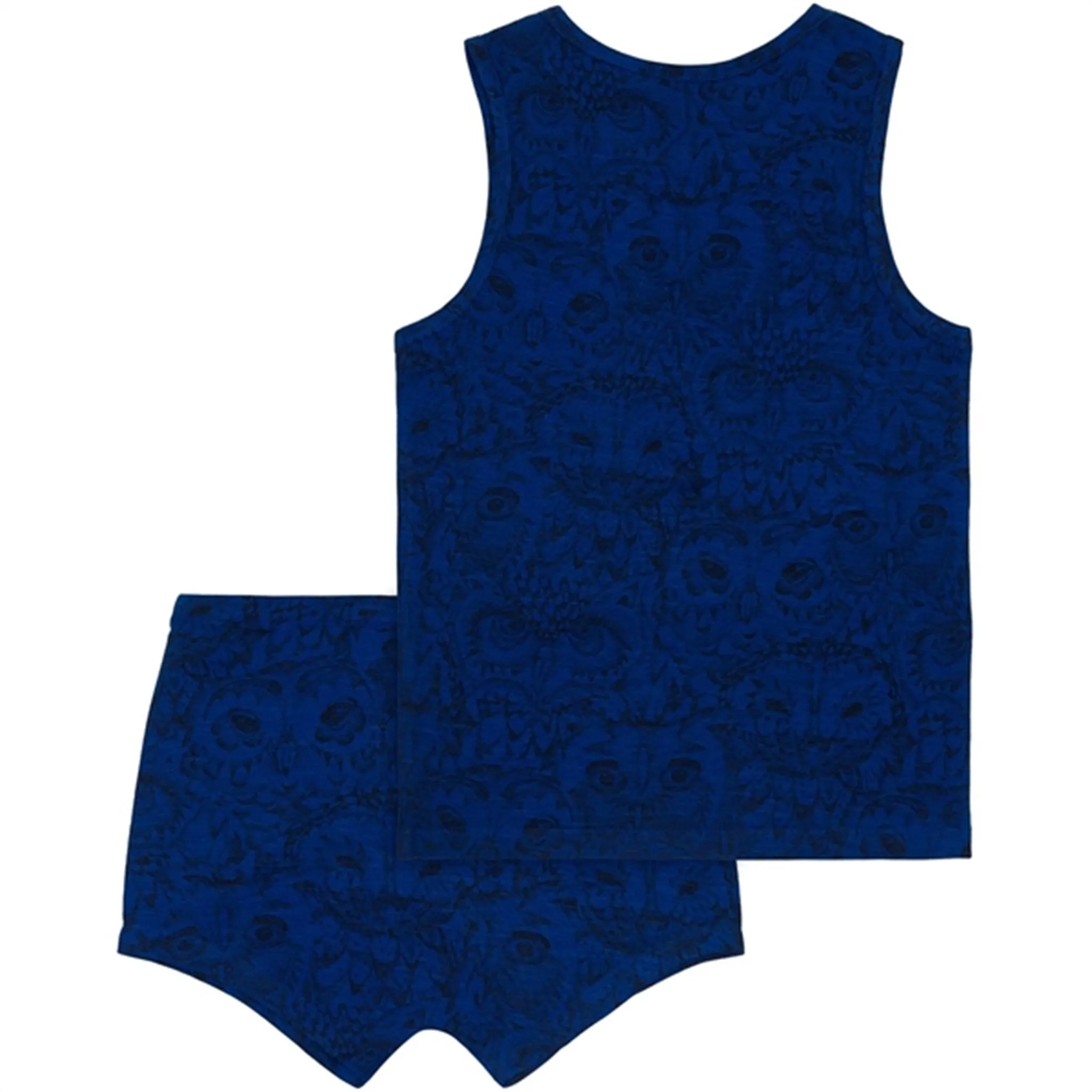 thinness Soft Gallery True Blue Simon Owl Underwear Set