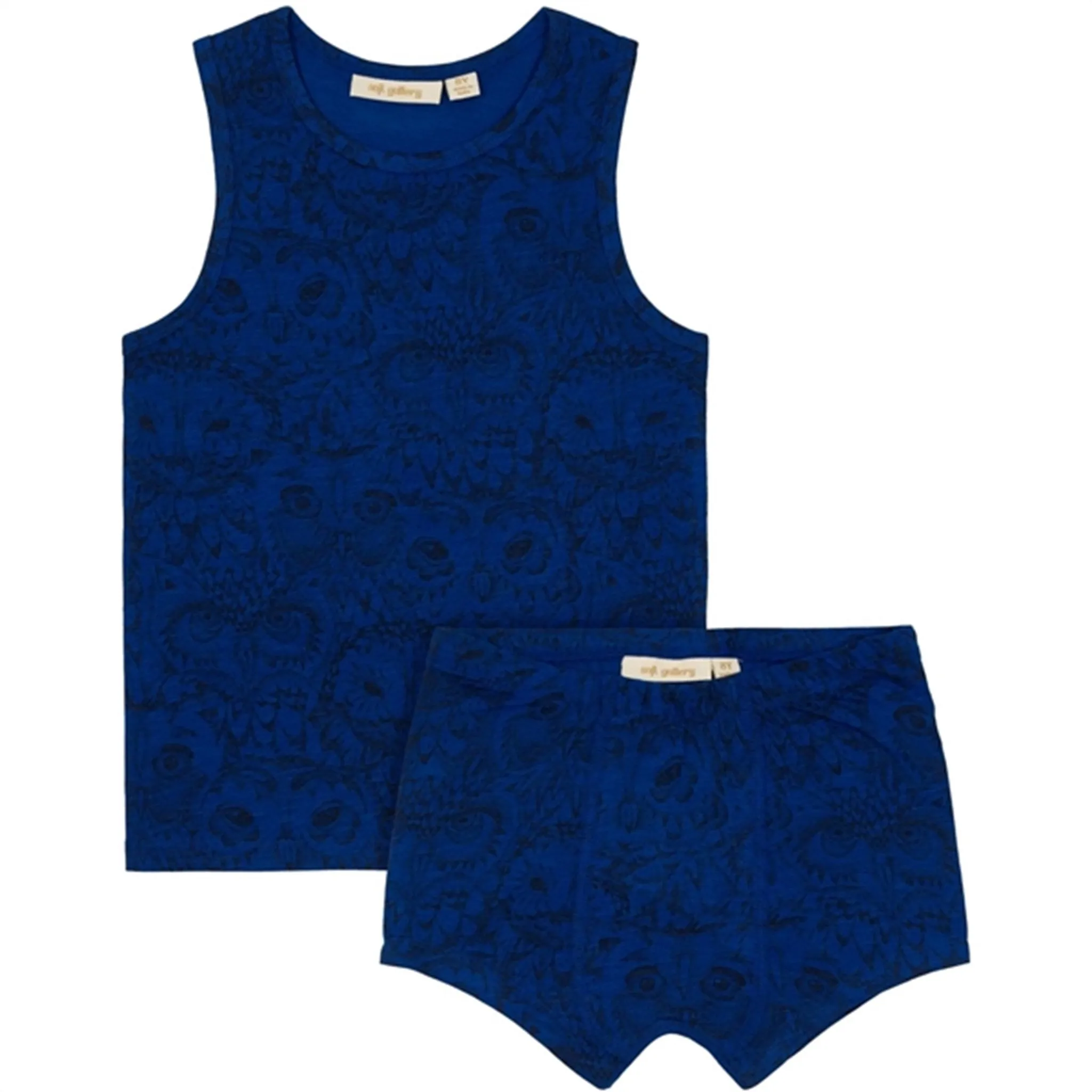Light duty Soft Gallery True Blue Simon Owl Underwear Set
