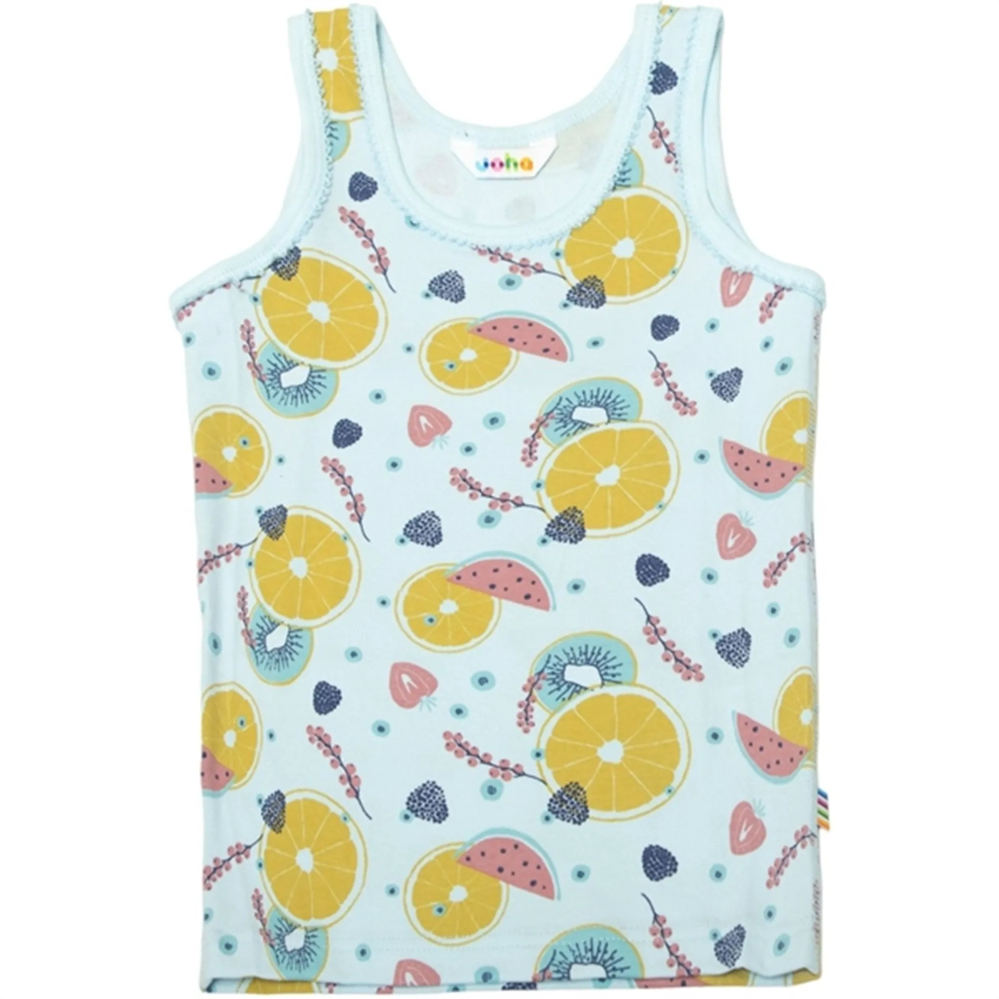 Joha Cotton Blue Undershirt Modern Clothing