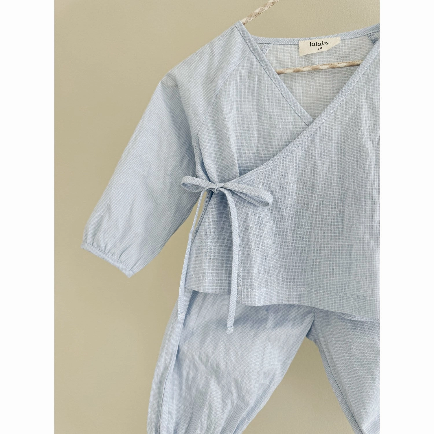 Lalaby Willow Set - Saltwater Stretchy Hemline Microfiber Blend Fabric