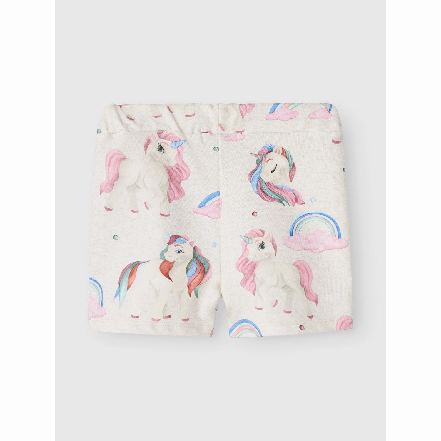 Name It Peyote Melange Harumi Sweat Shorts Adjustable Waistband Sport Mood