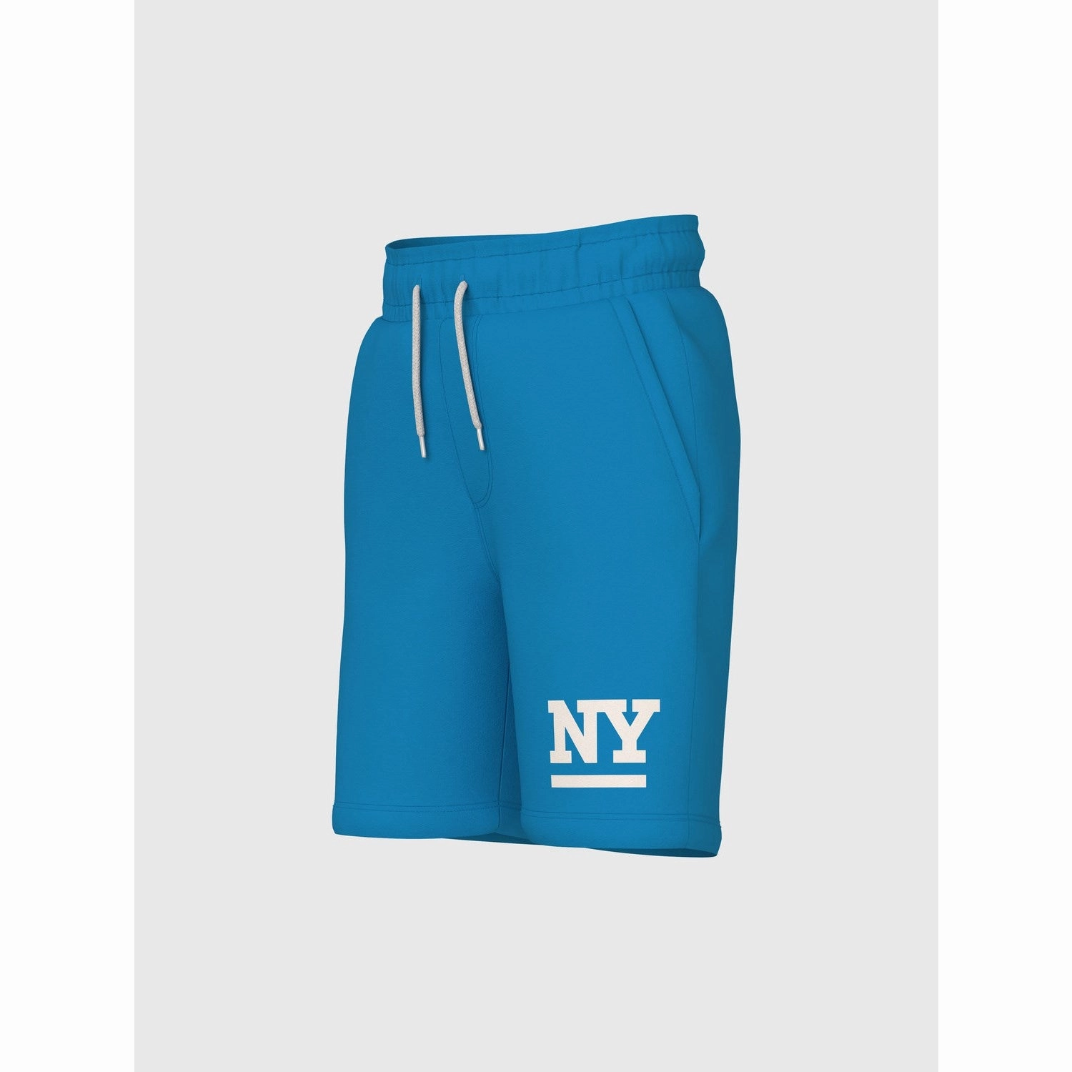 Faux Leather Name It Swedish Blue Herry Sweat Shorts