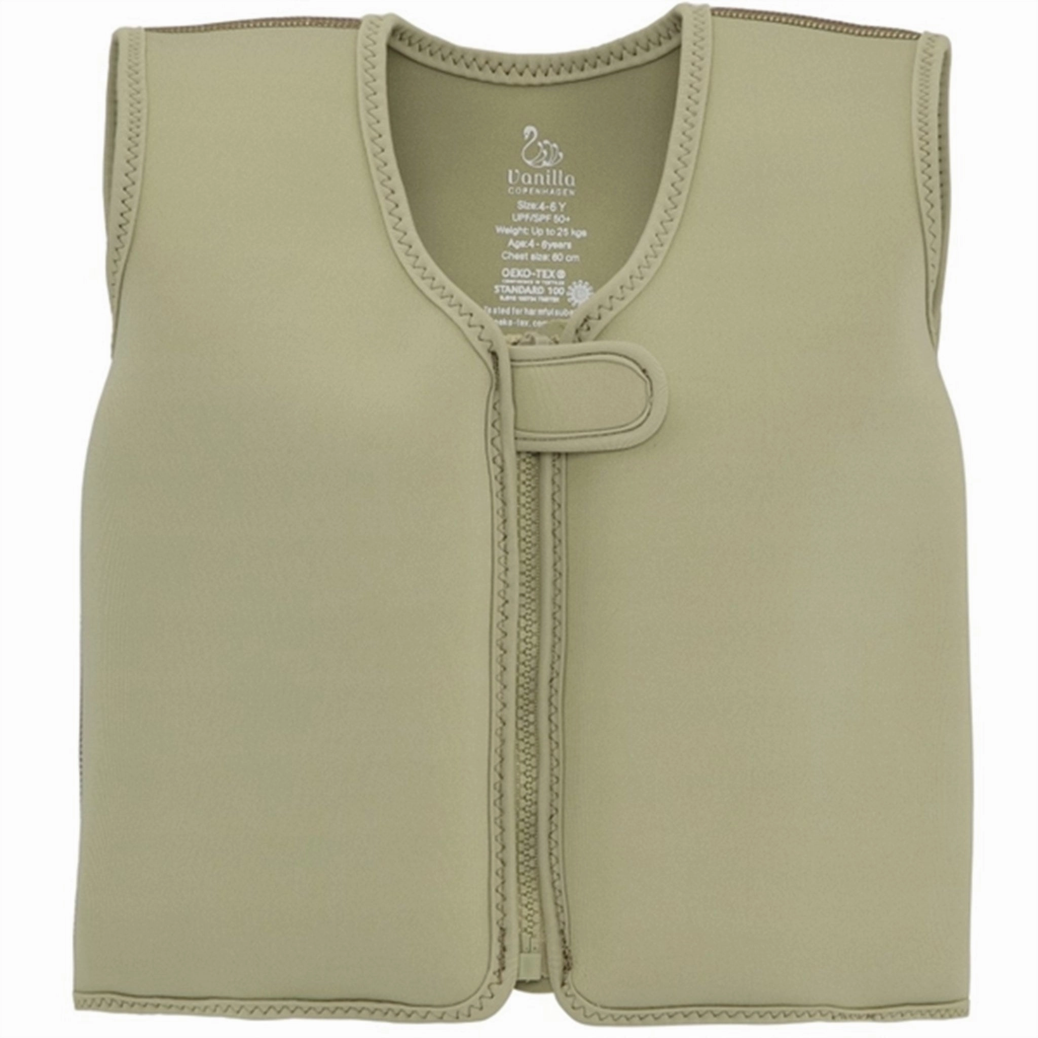 Vanilla COPENHAGEN Swim Vest Olive Mist Vacation Ready