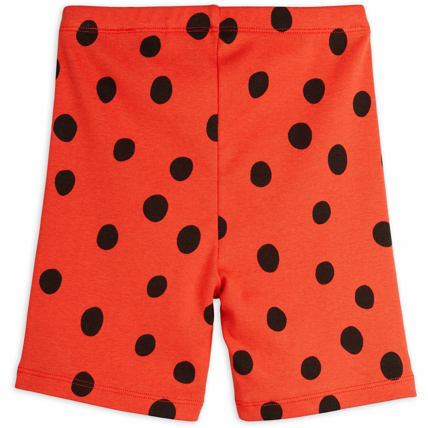 Mini Rodini Red Dots AOP Bike Shorts Bonded Seam Technology